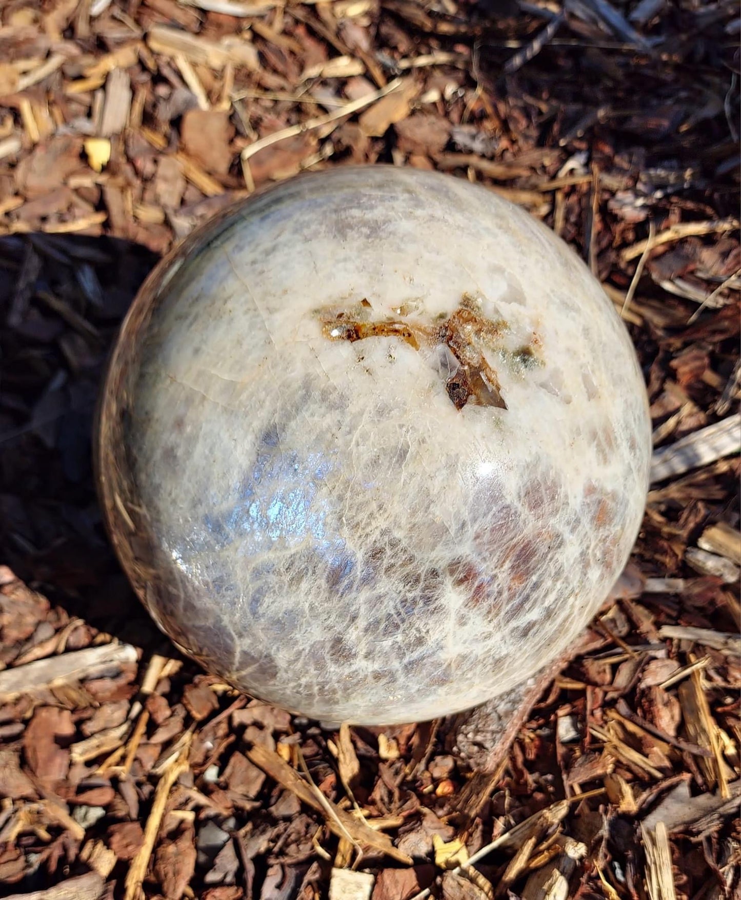 Moonstone Sphere (8.8kgs)