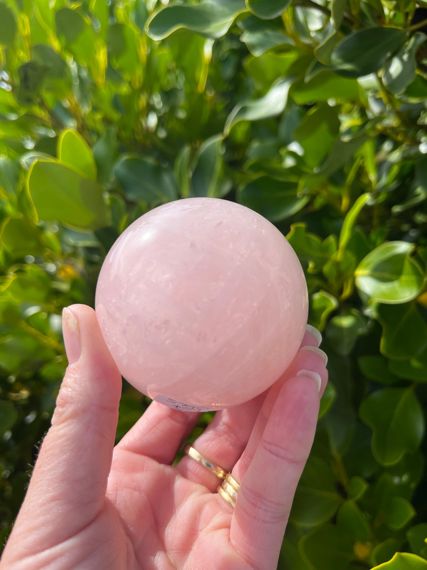 Rose Quartz Sphere (360g)