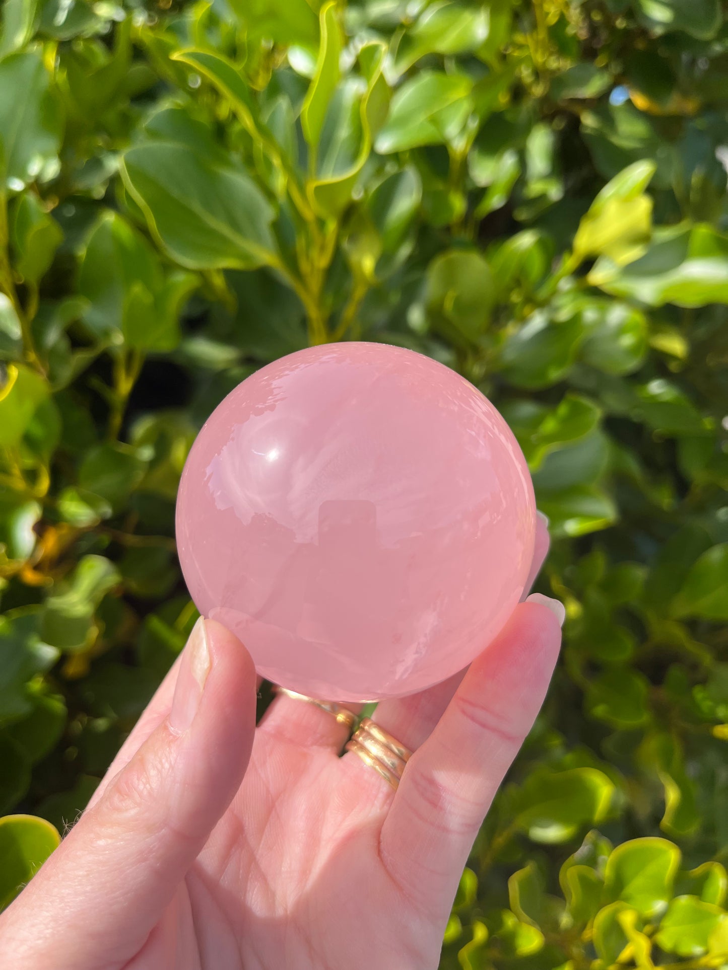 Rose Quartz Sphere (343g)