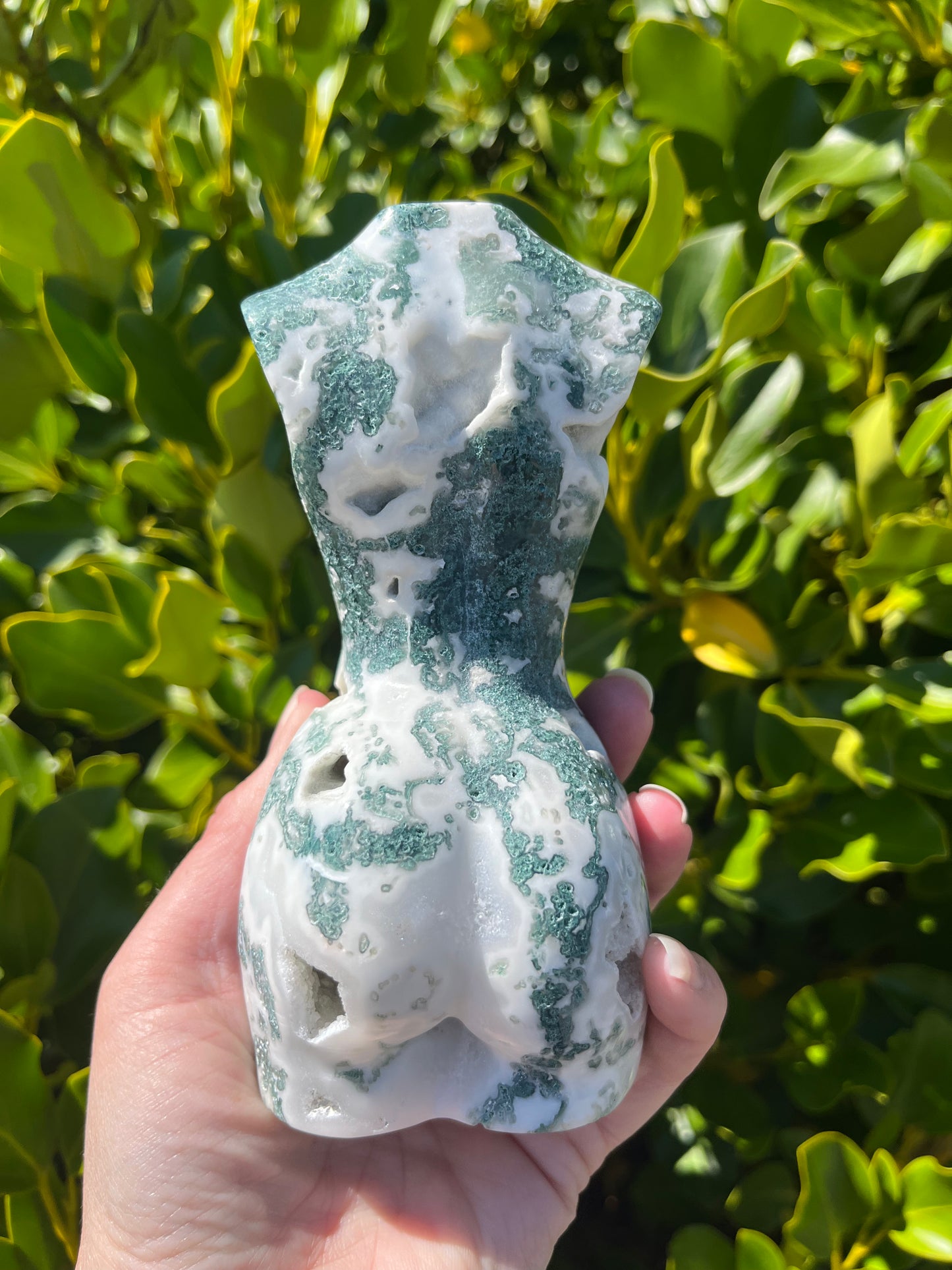 Moss Agate Body (685g)