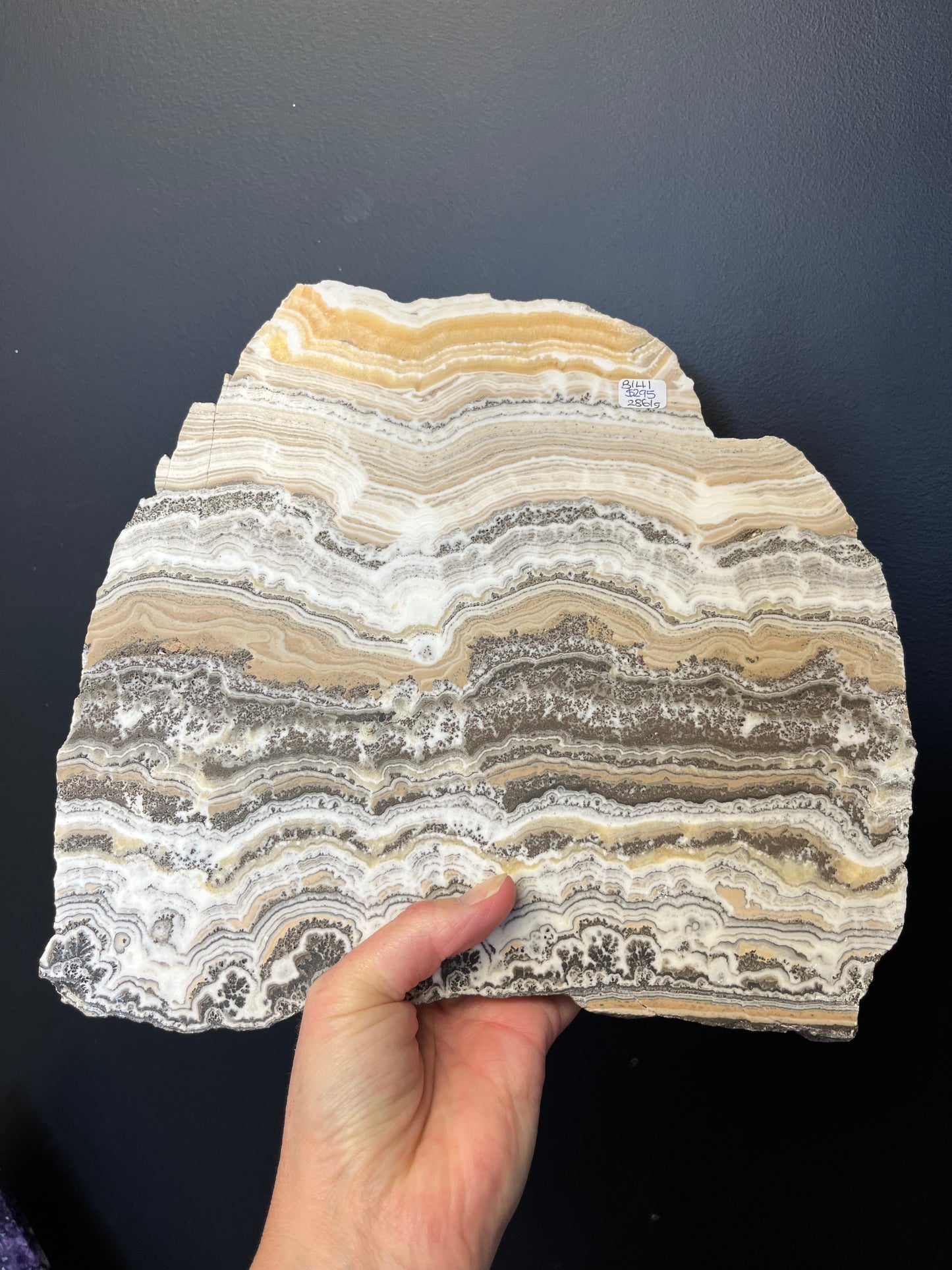 Orange Calcite Slab (2861g)