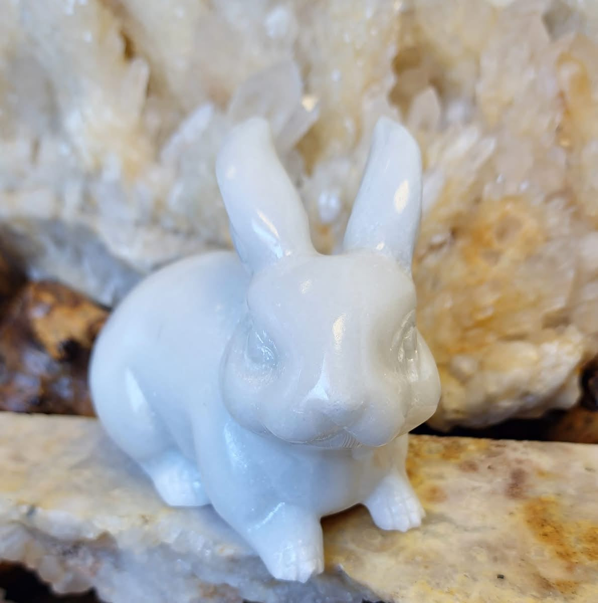 White Jade Rabbit (978g)