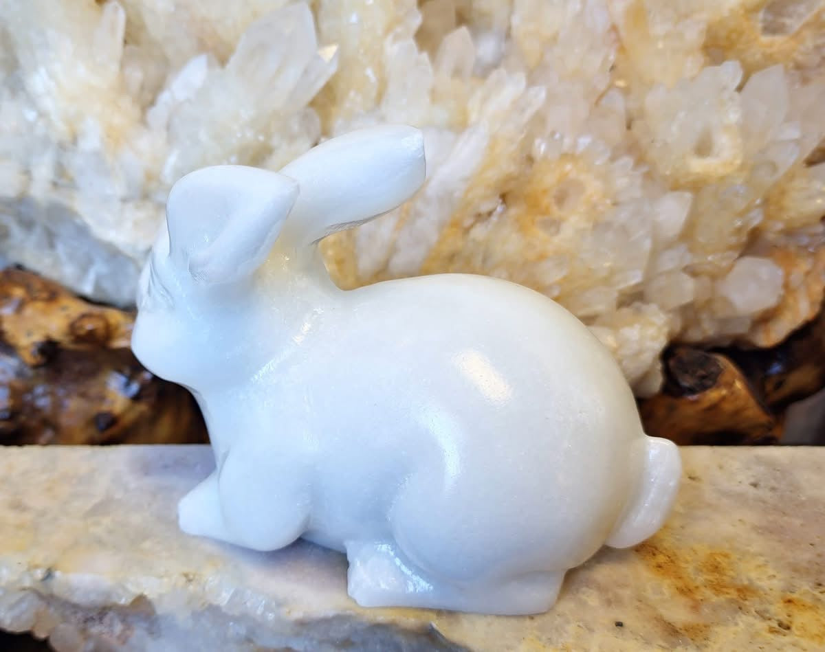 White Jade Rabbit (978g)