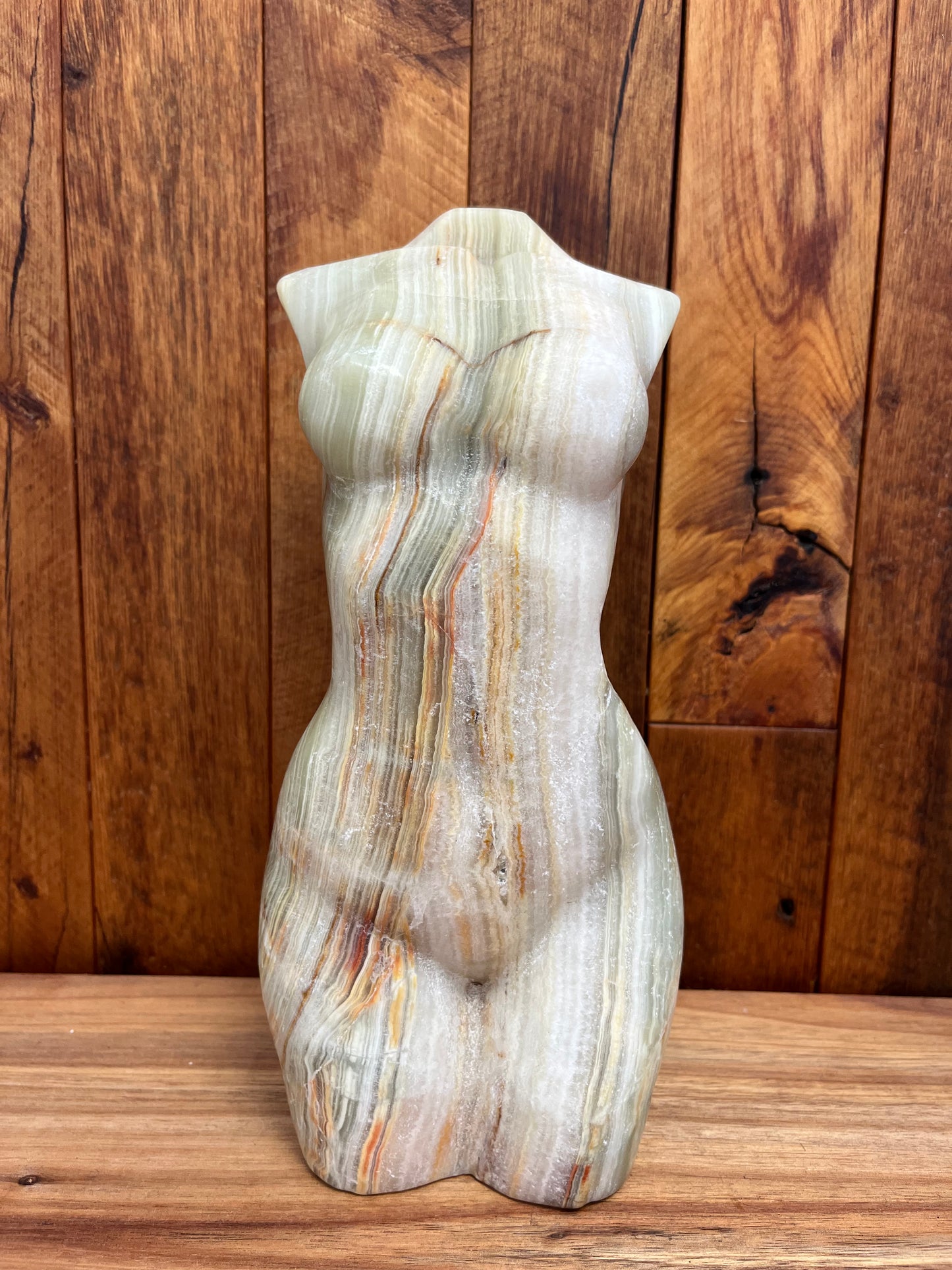 Banded Calcite Body (3.8kgs)