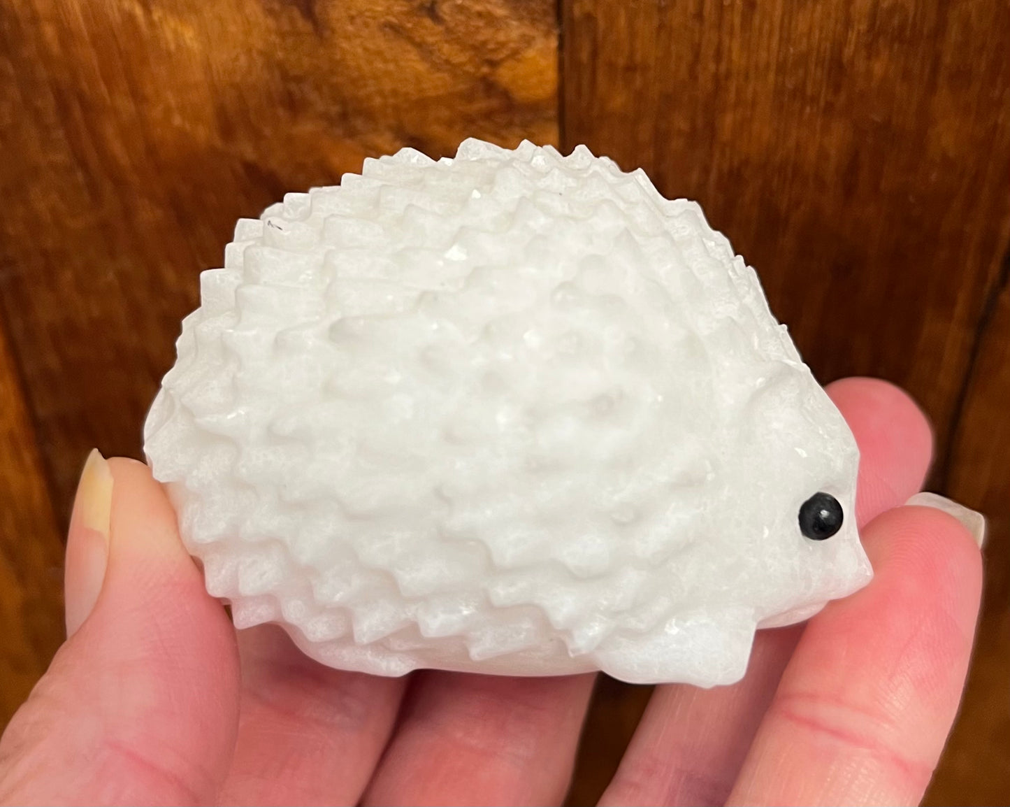 White Jade Hedgehog (171g)