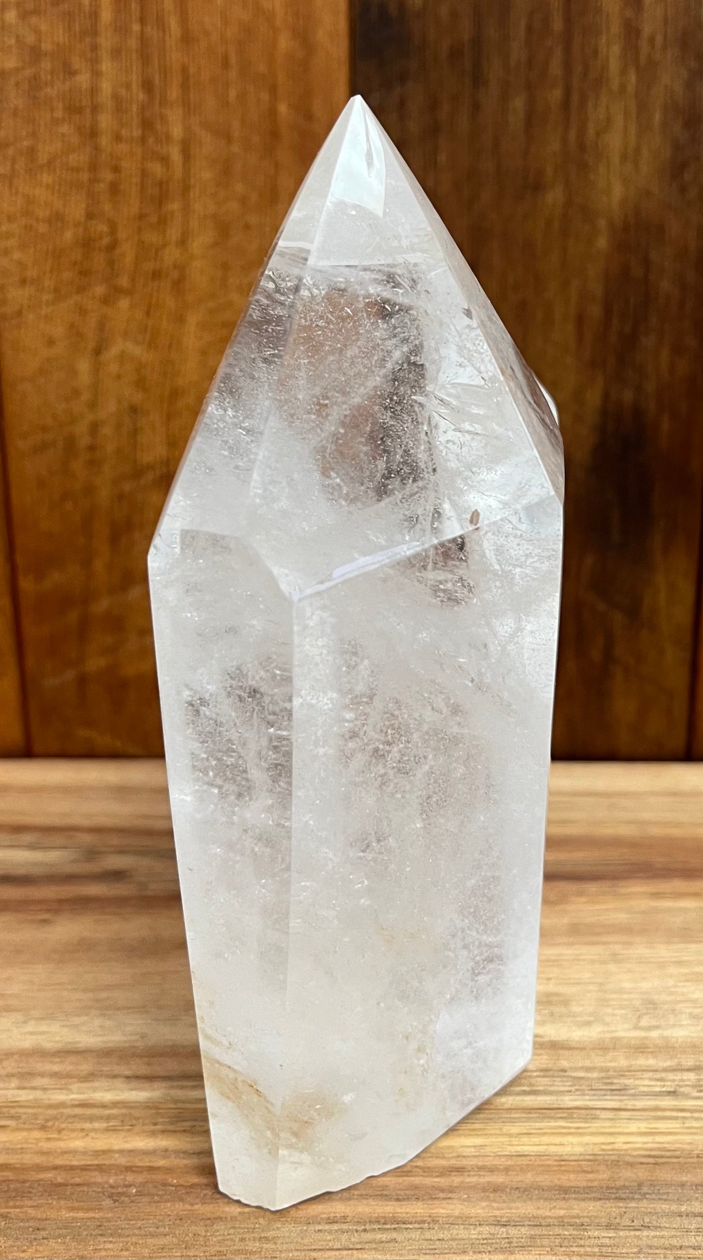 Clear Quartz Double Tower (795g)