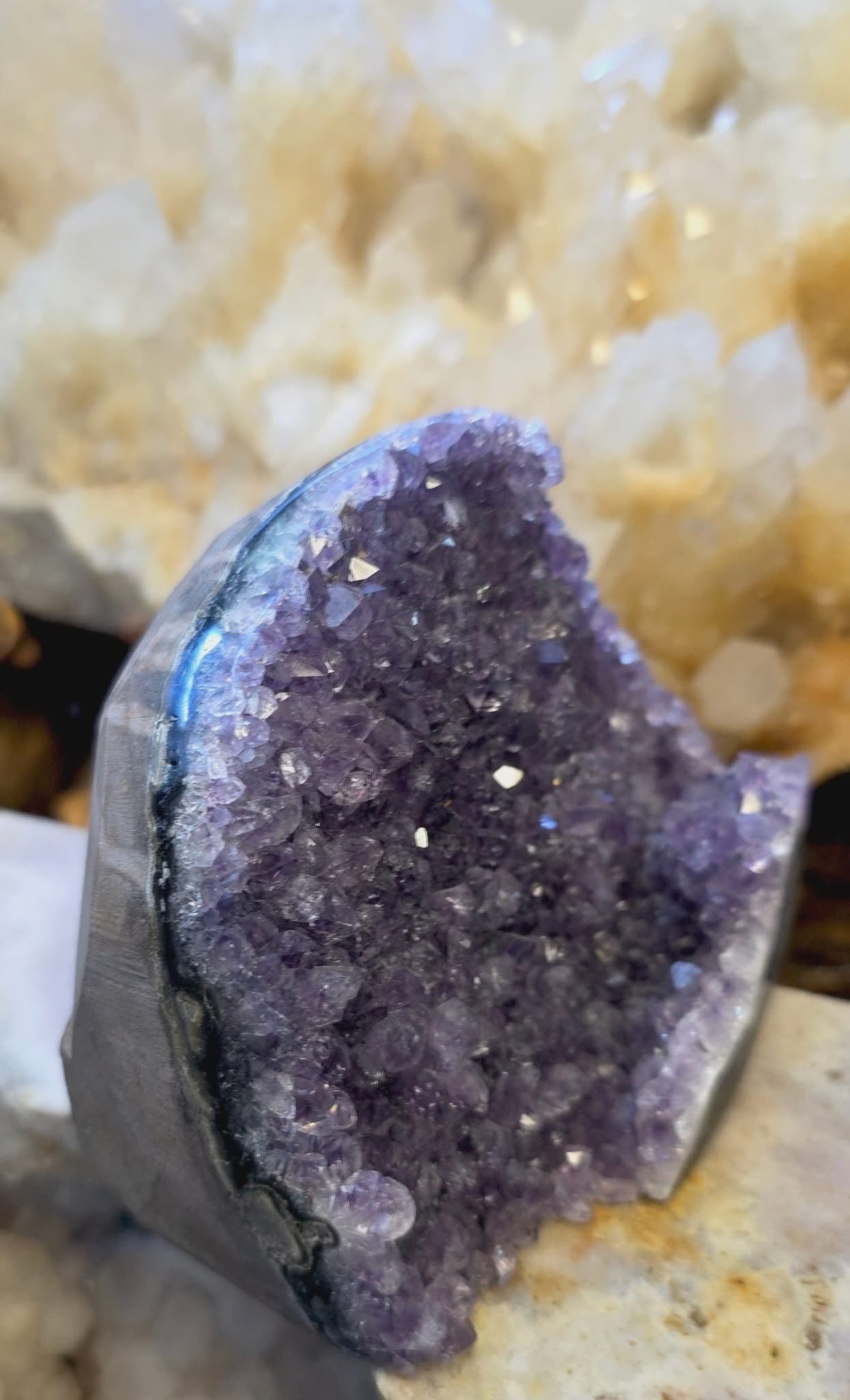 Amethyst Cluster Freeform (1126g)