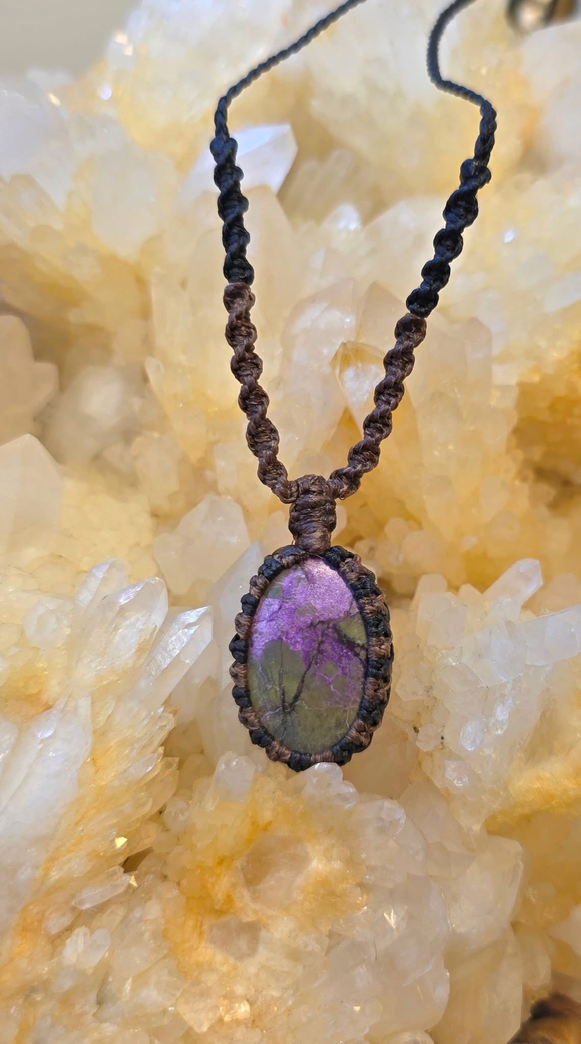 Atlantisite Wrapped Necklace (14g)