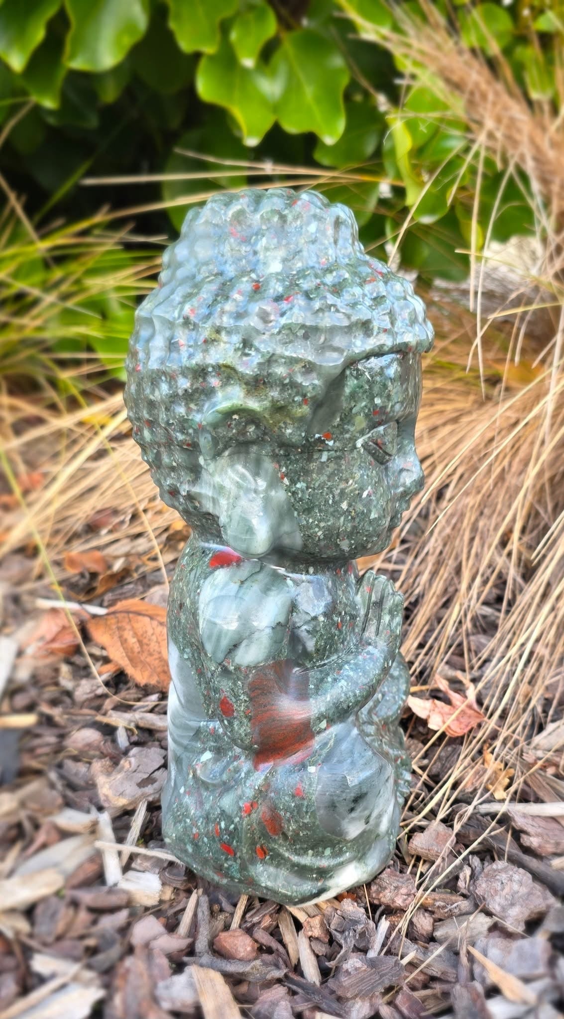 African Bloodstone Buddha (5.5kgs)