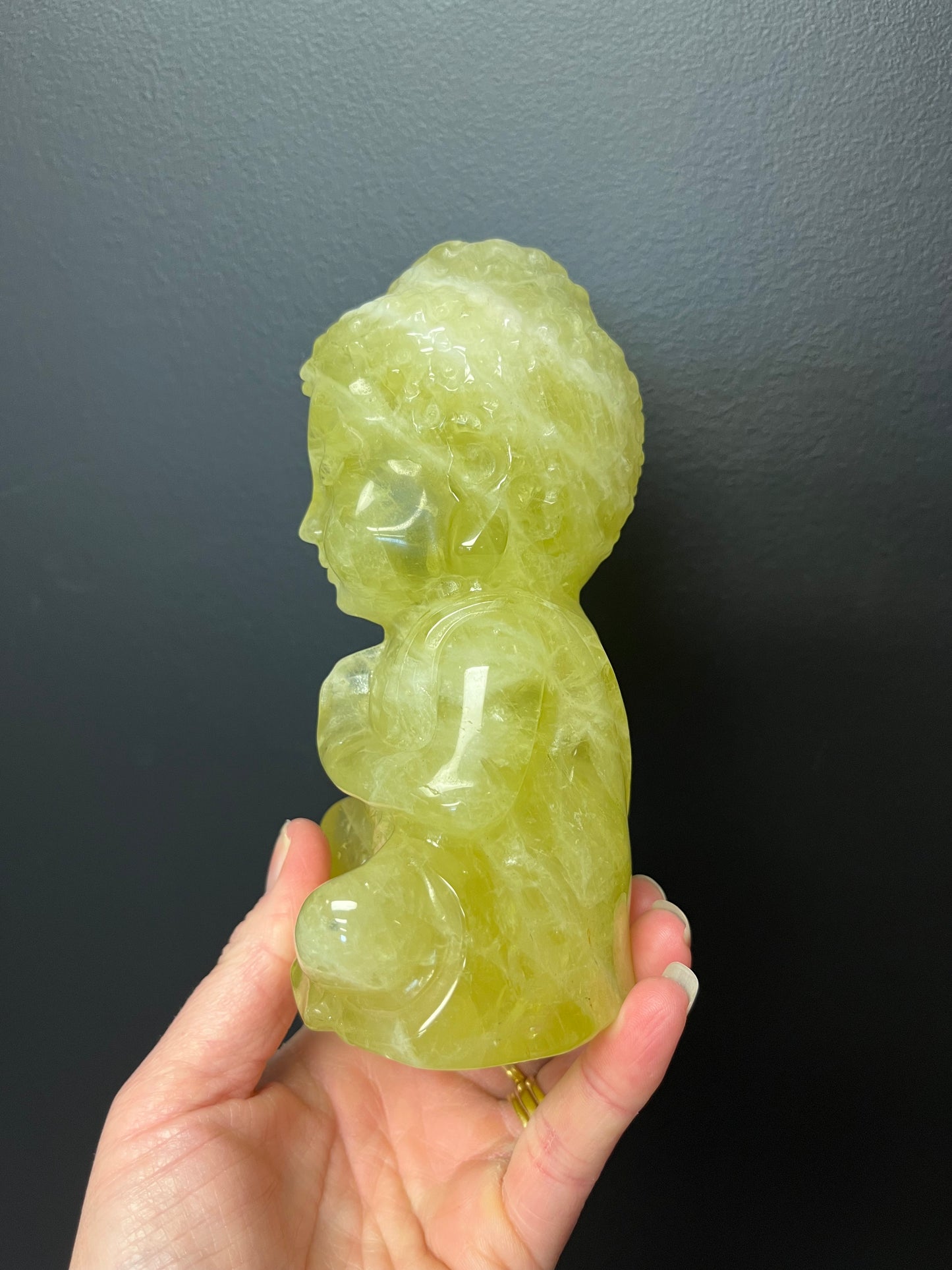 Citrine Buddha (1019g)