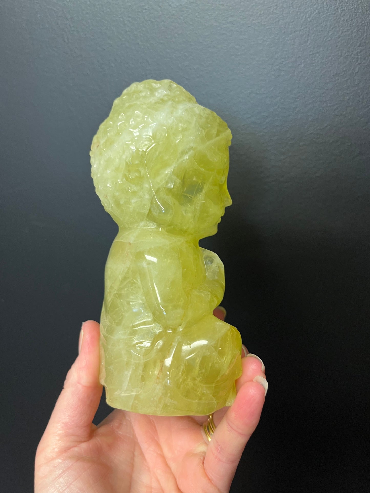 Citrine Buddha (1019g)