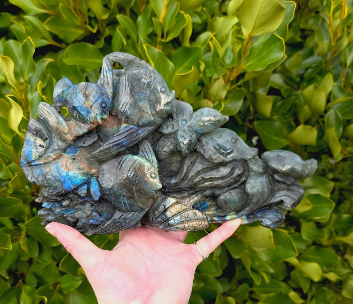 Labradorite Fish (1461g)