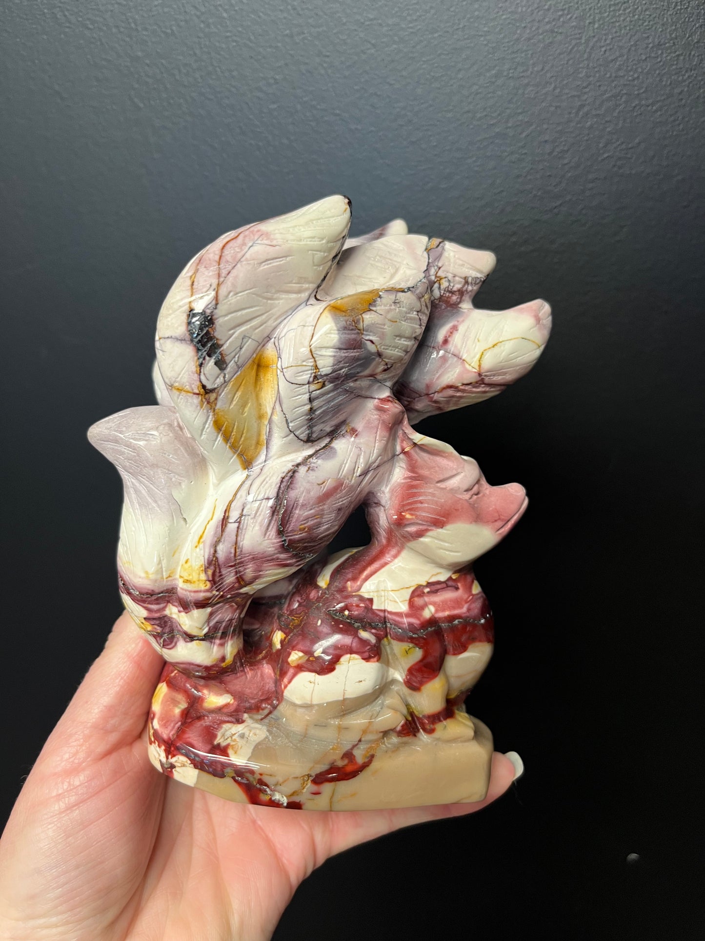 Mookaite Nine Tail Fox (964g)