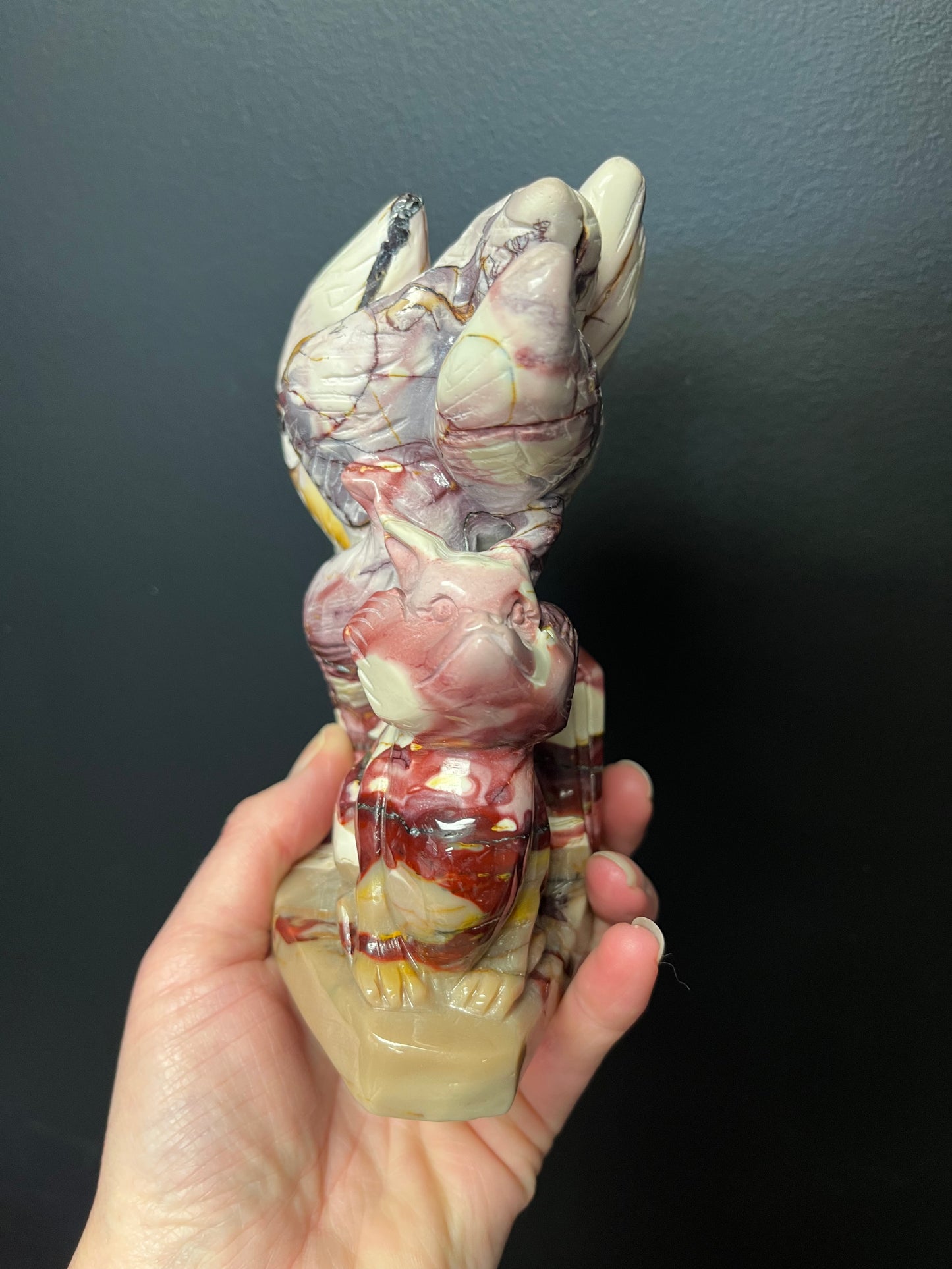 Mookaite Nine Tail Fox (964g)