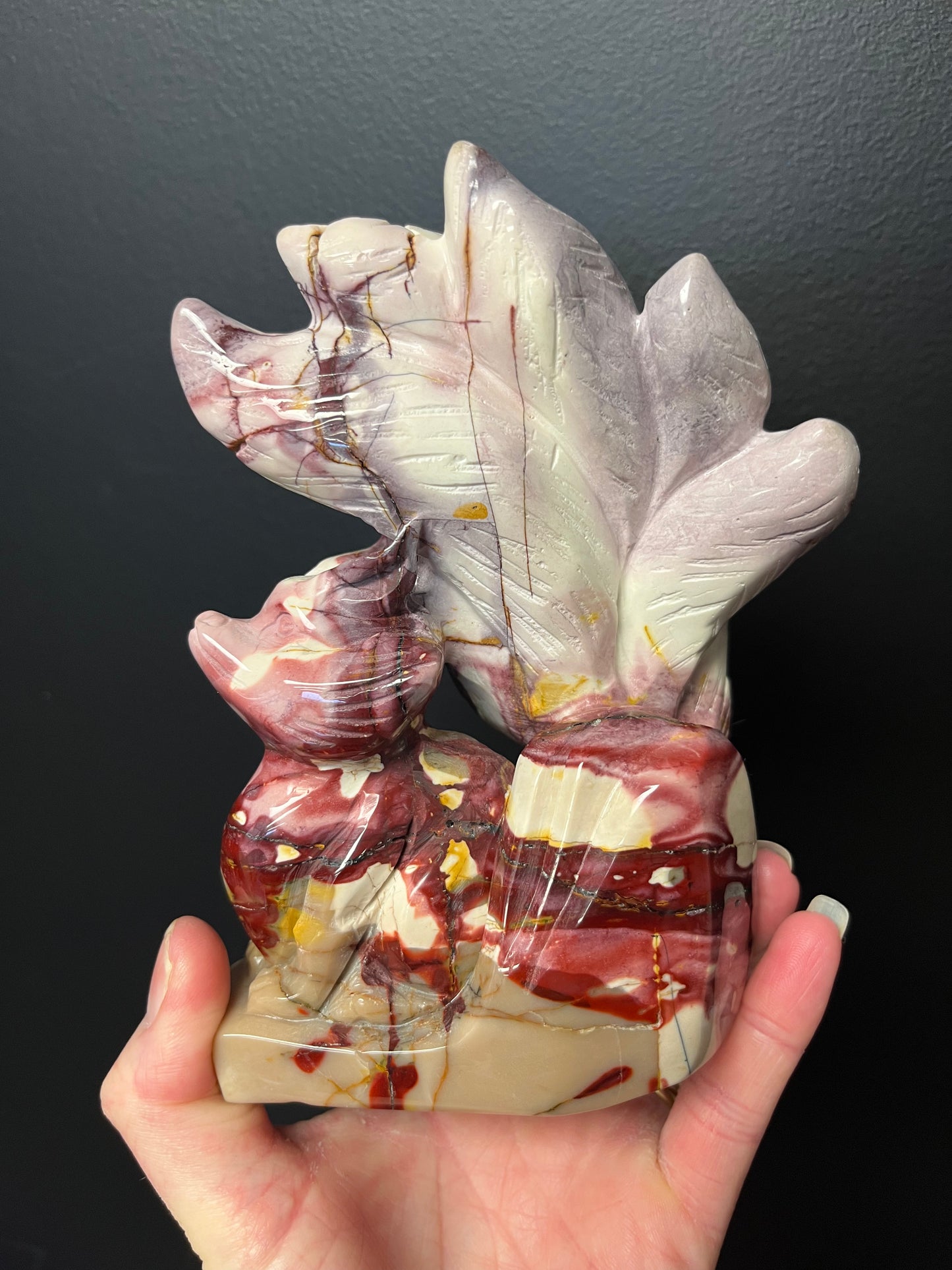 Mookaite Nine Tail Fox (964g)