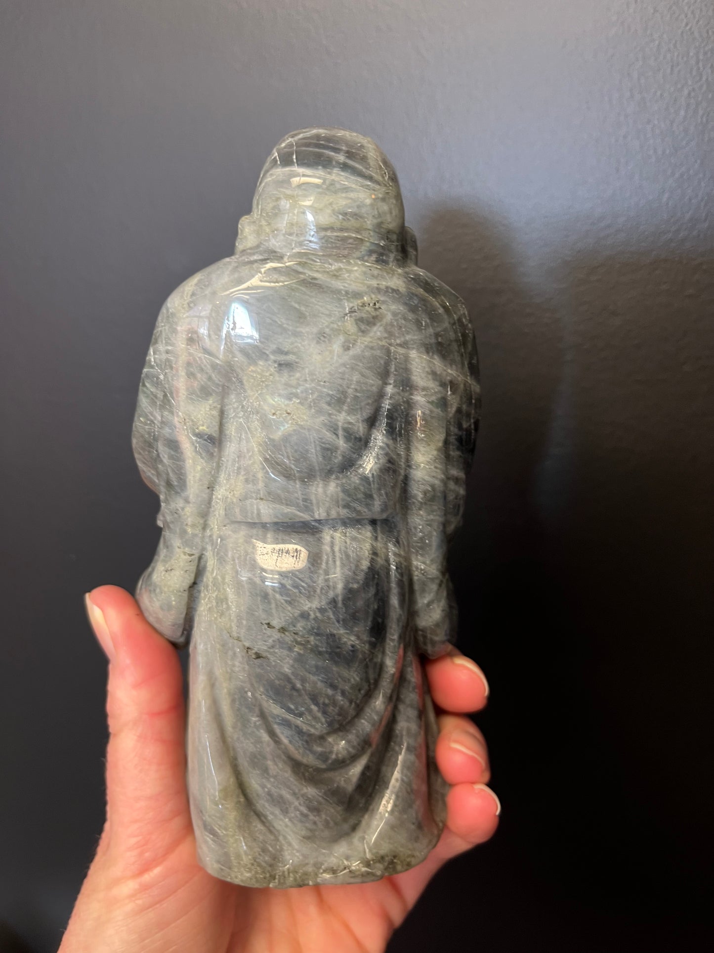 Labradorite Buddha (891g)