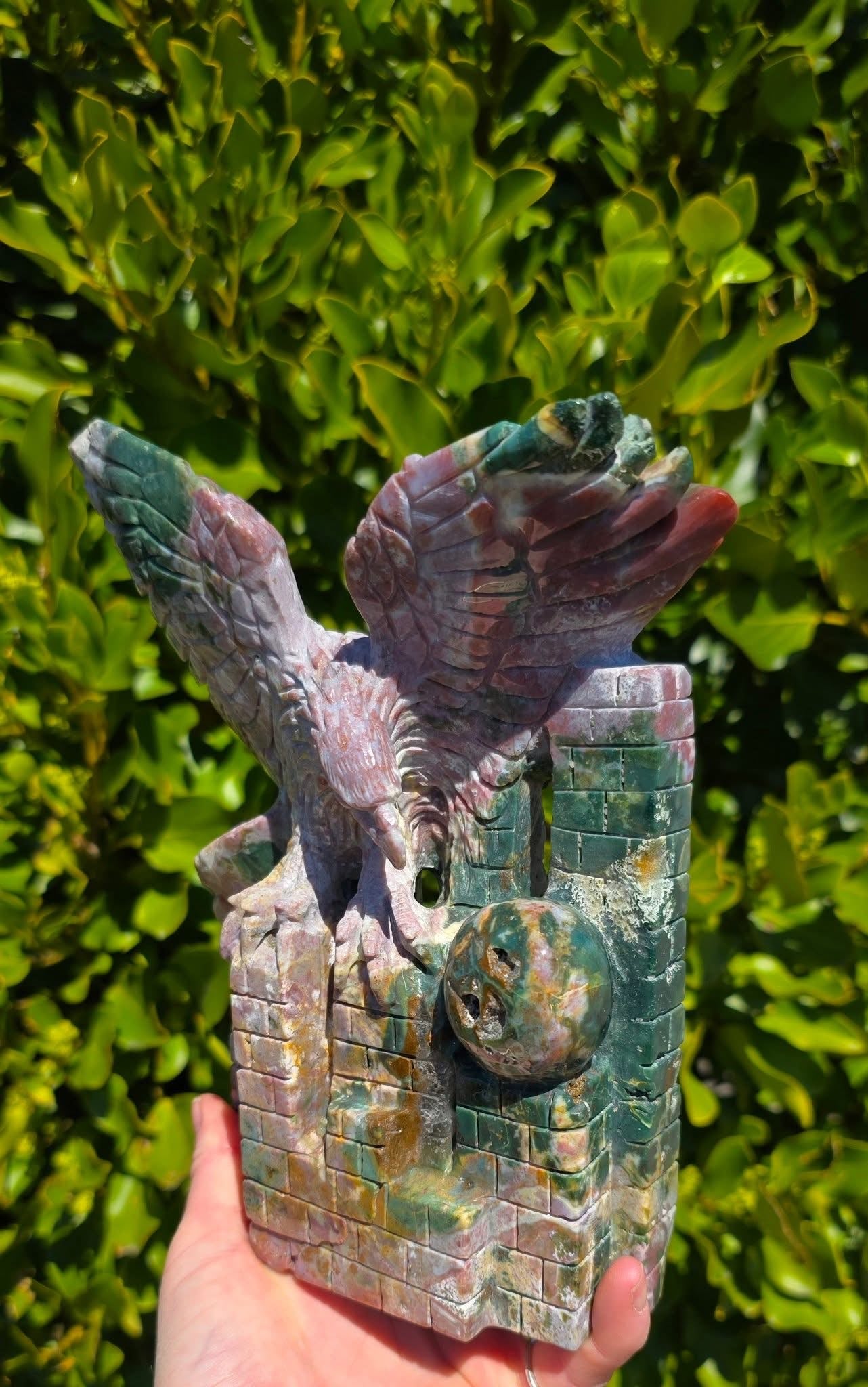 Ocean Jasper Eagle (1565g)