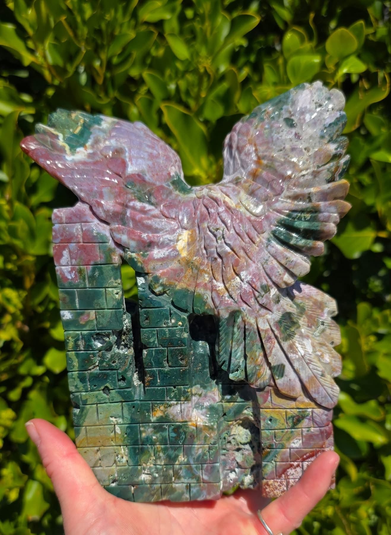 Ocean Jasper Eagle (1565g)