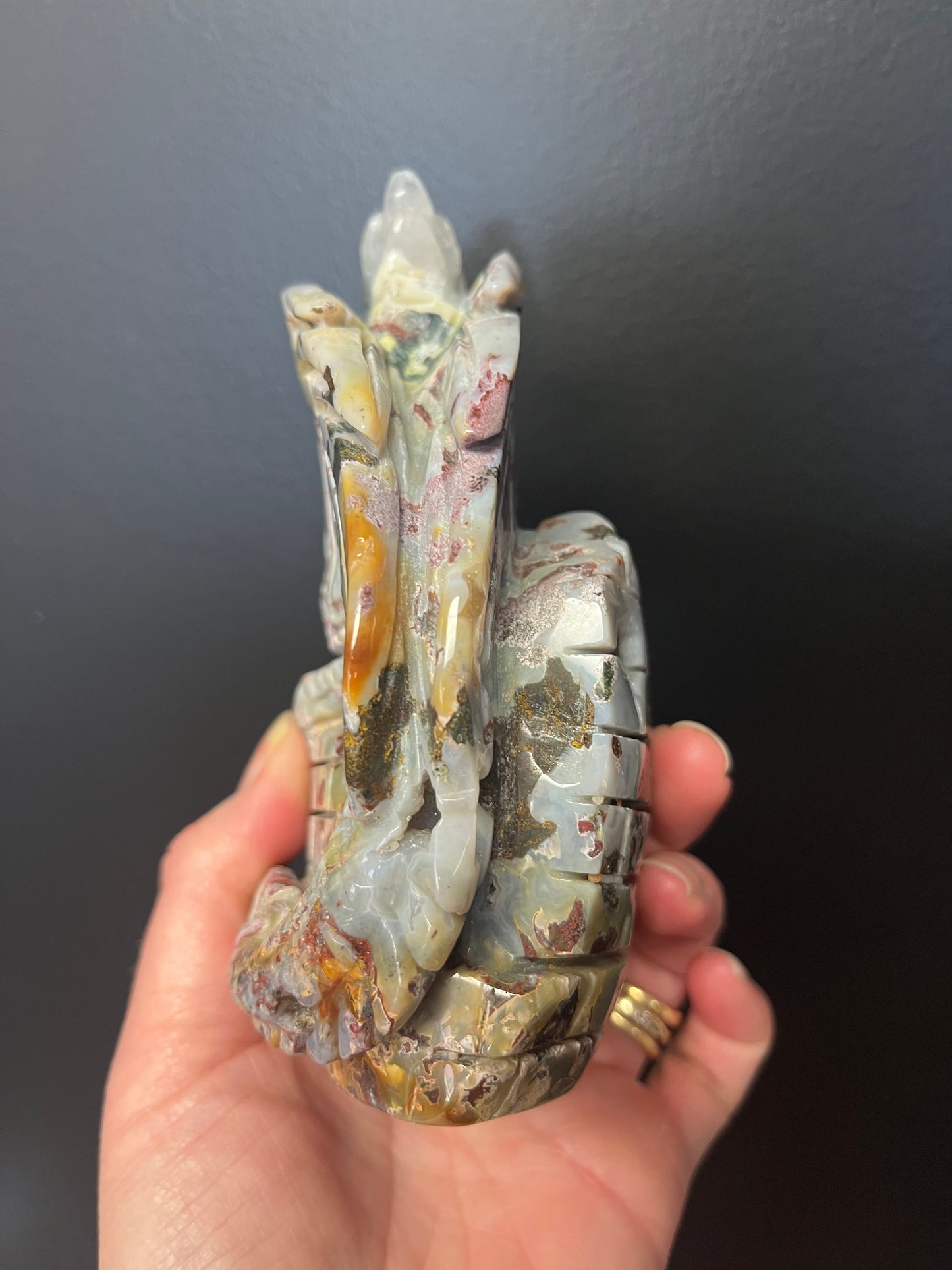 Ocean Jasper Dragon (601g)