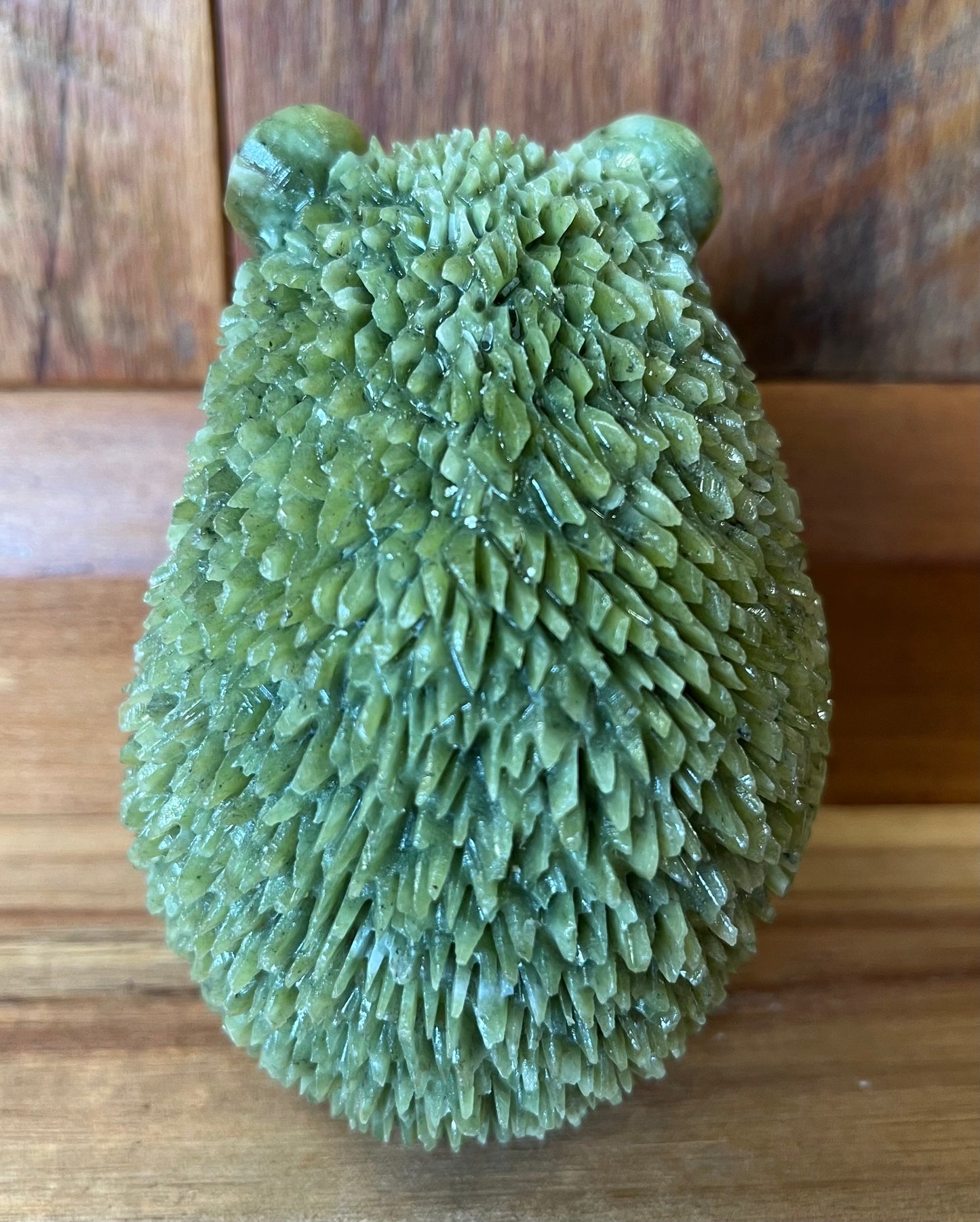 Hand Carved Jade Hedgehog (536g)