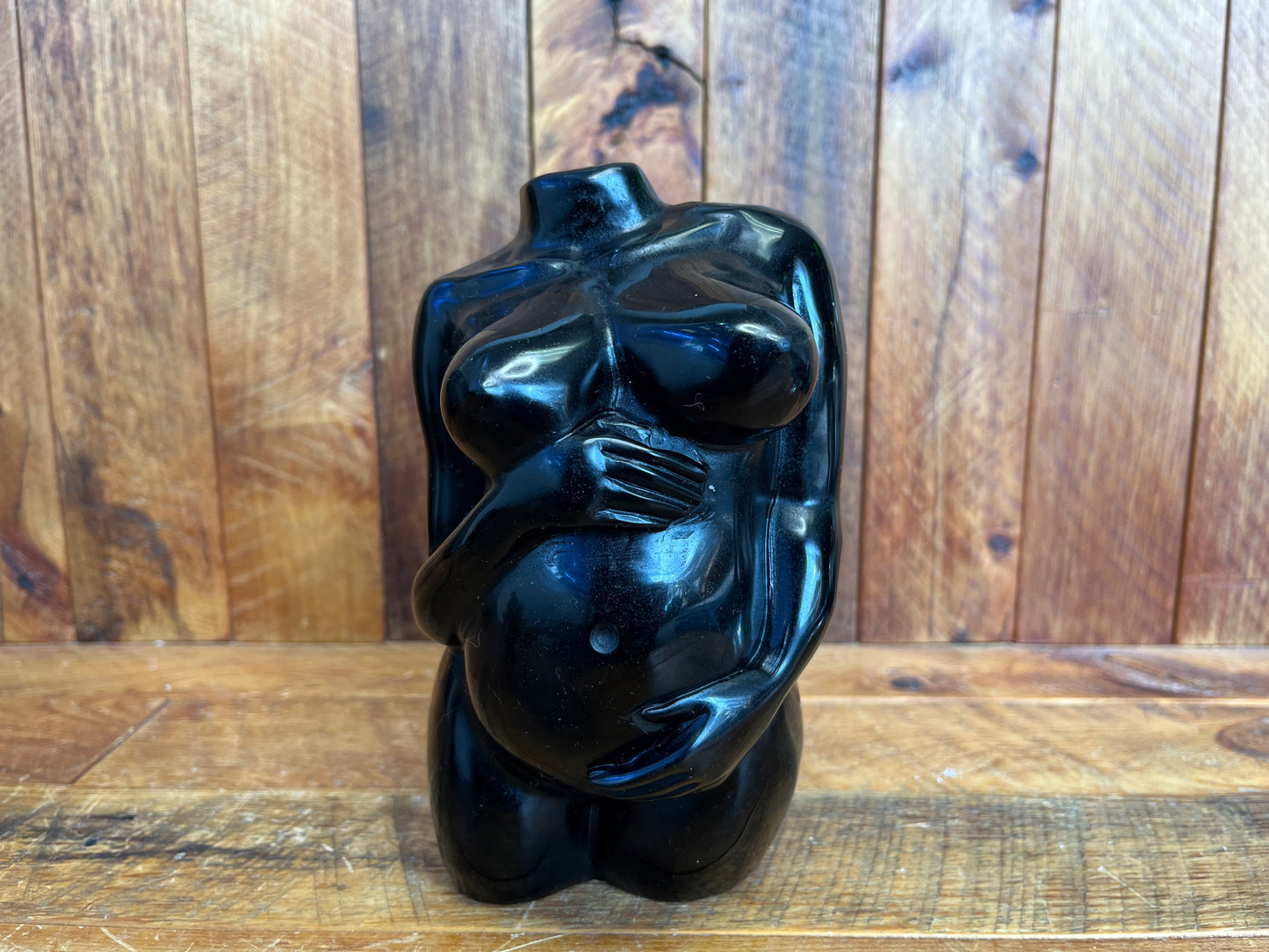 Black Obsidian Body (1828g)