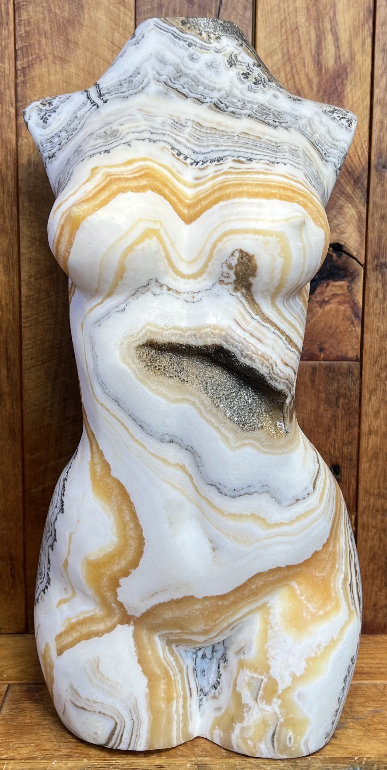Orange Calcite Body (9.7kg)