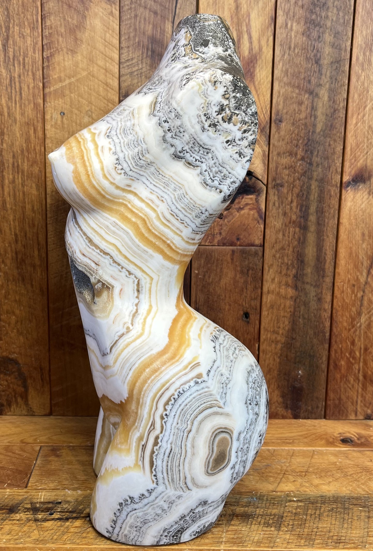 Orange Calcite Body (9.7kg)