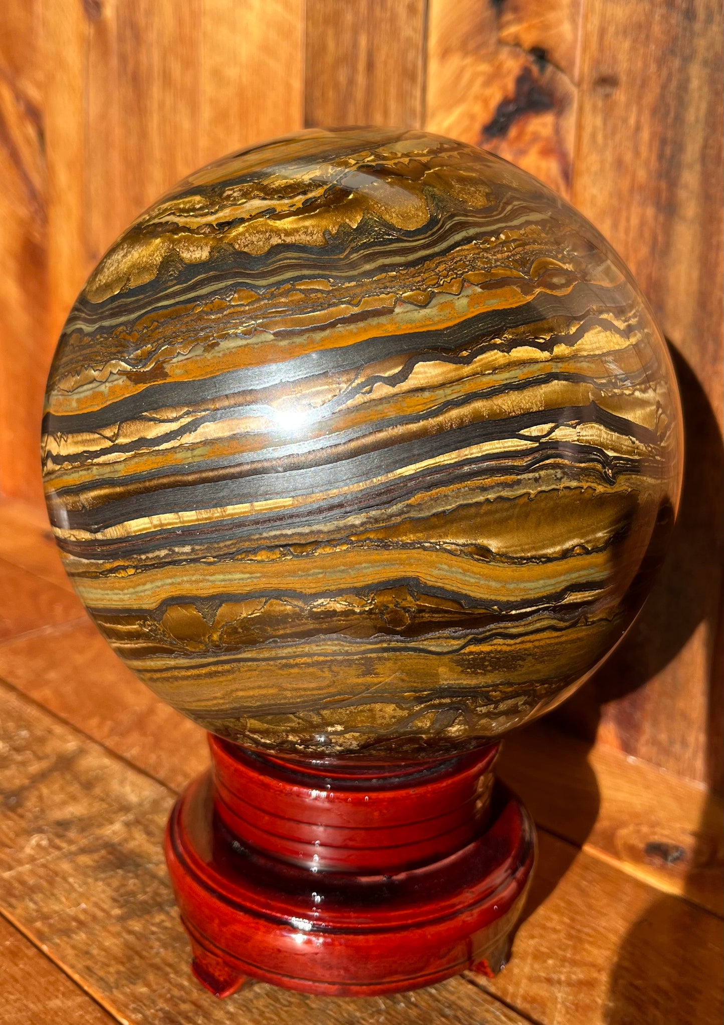 Tigers Eye Sphere (6.08kgs)