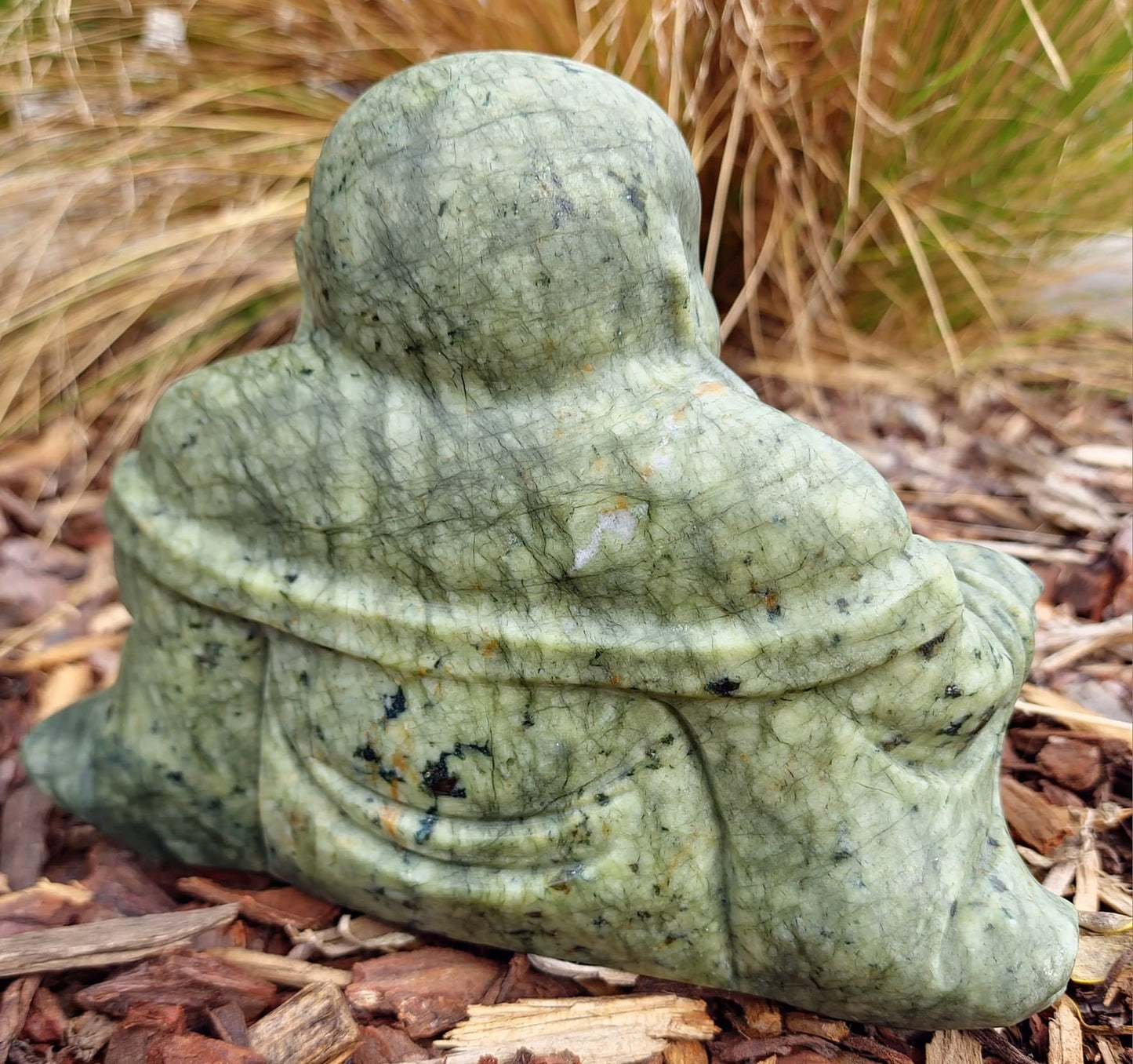 Jade Happy Buddha (3467g)