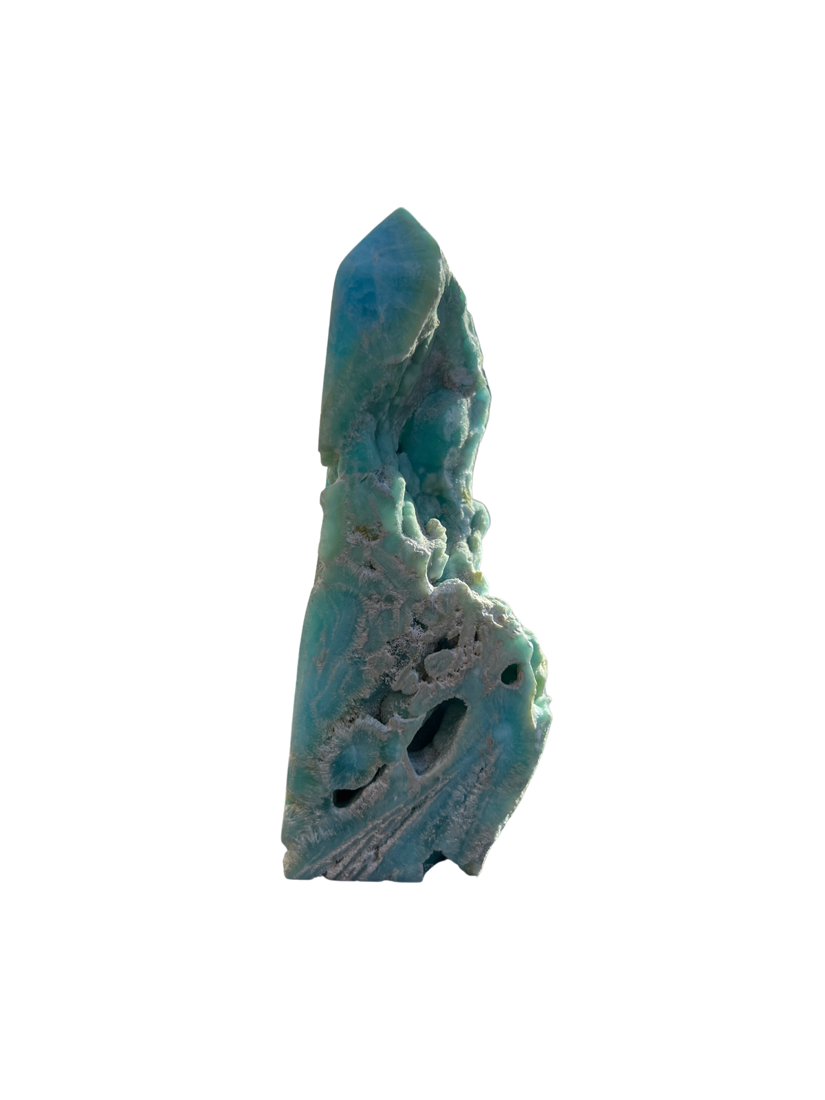 Blue Aragonite Point (189g)