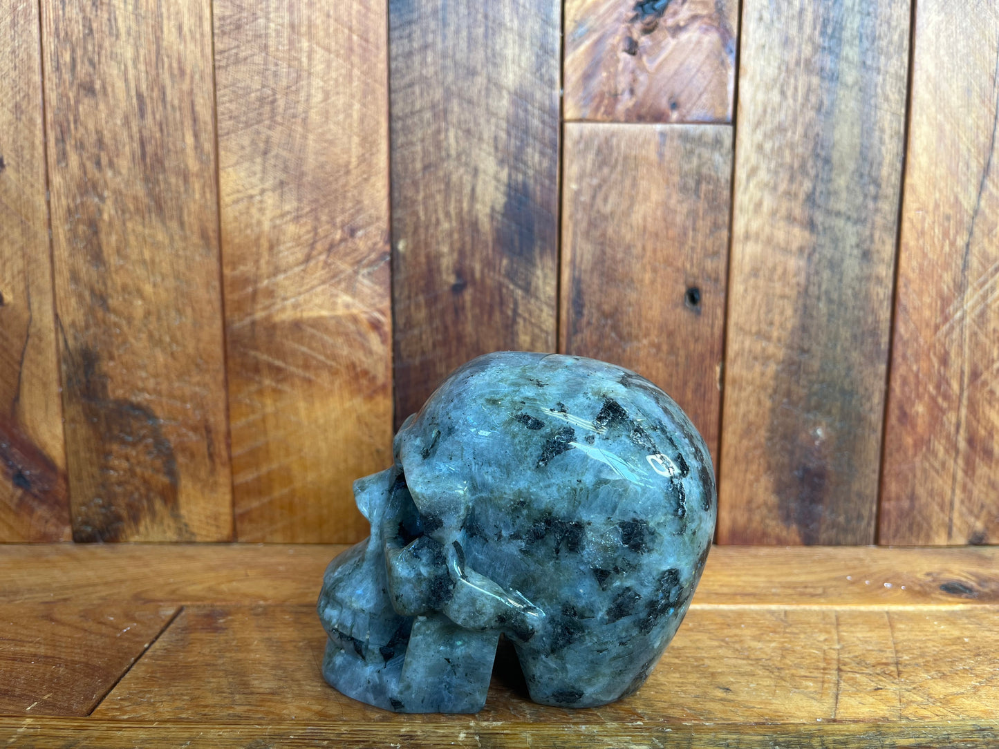 Labradorite Skull