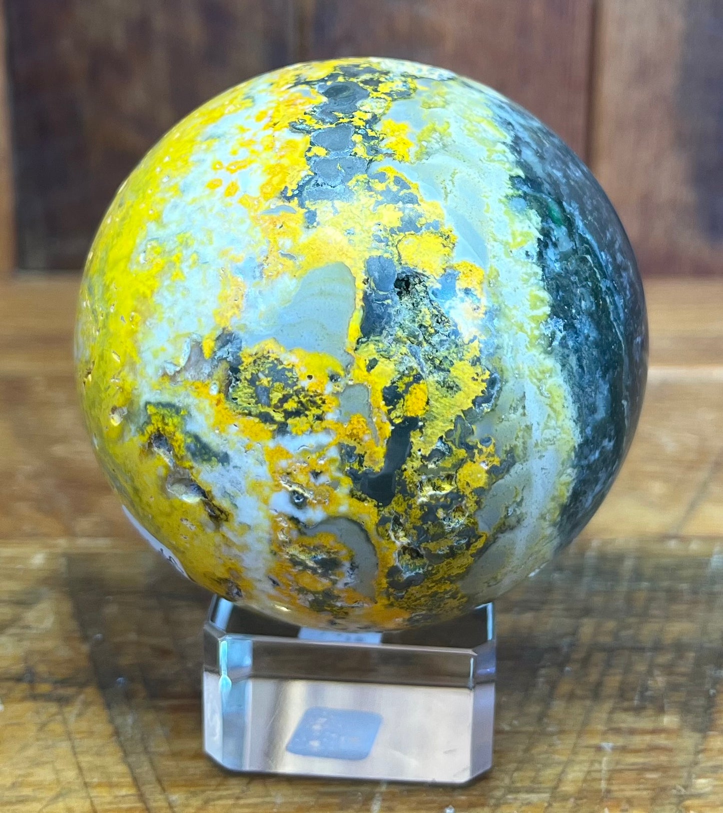 Bumblebee Jasper Sphere (382g)