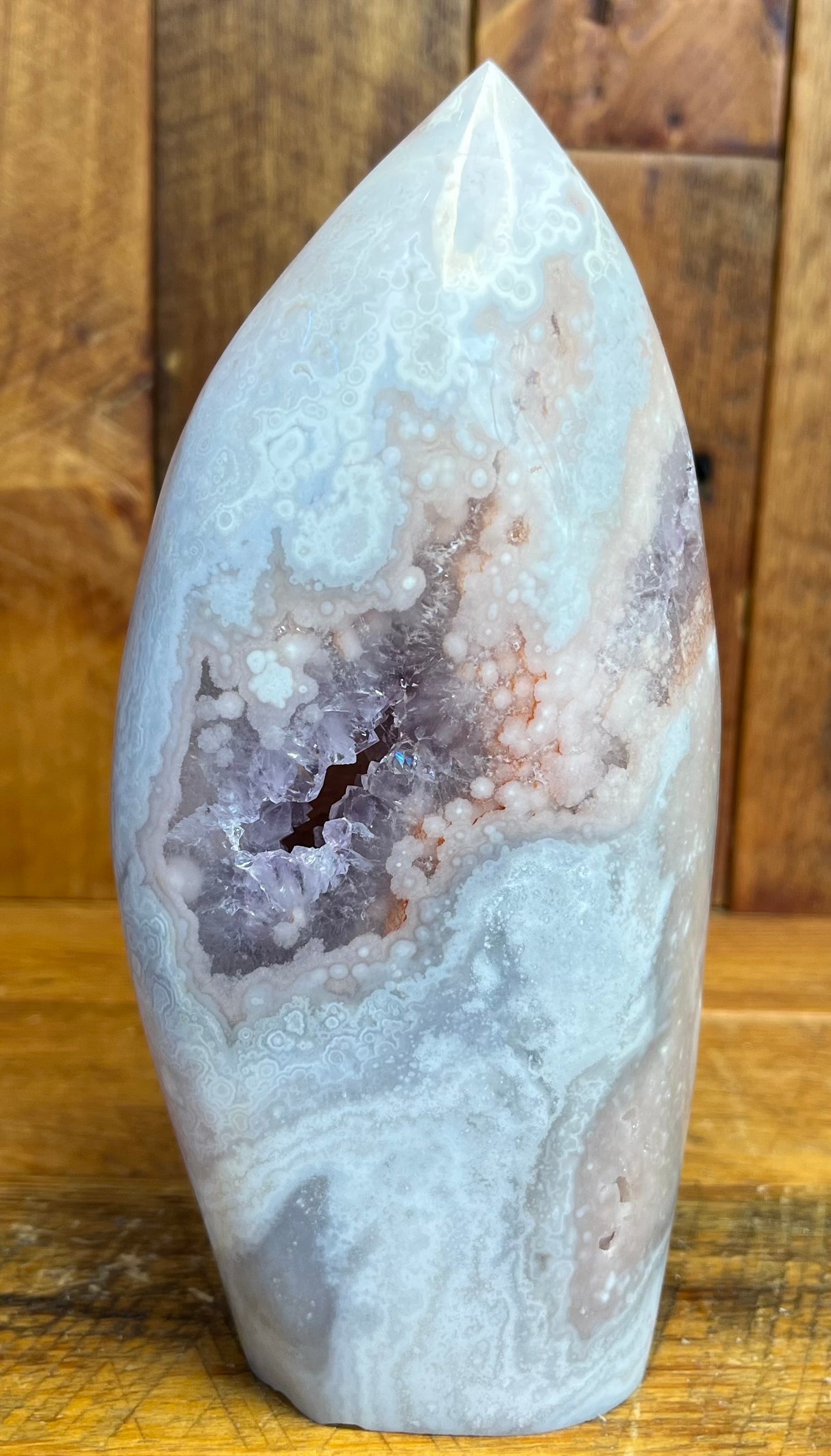 Pink Amethyst Freeform (889g)