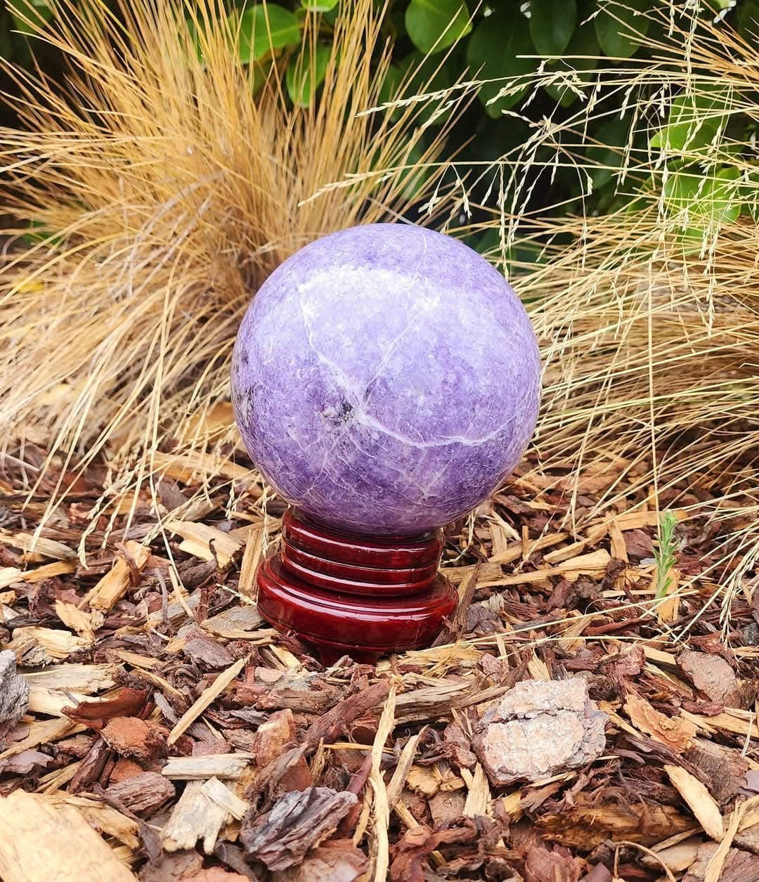 Lepidolite Sphere (3812g)