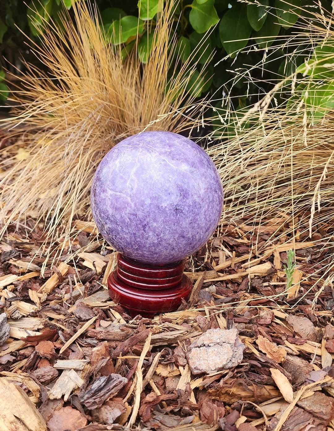 Lepidolite Sphere (3812g)