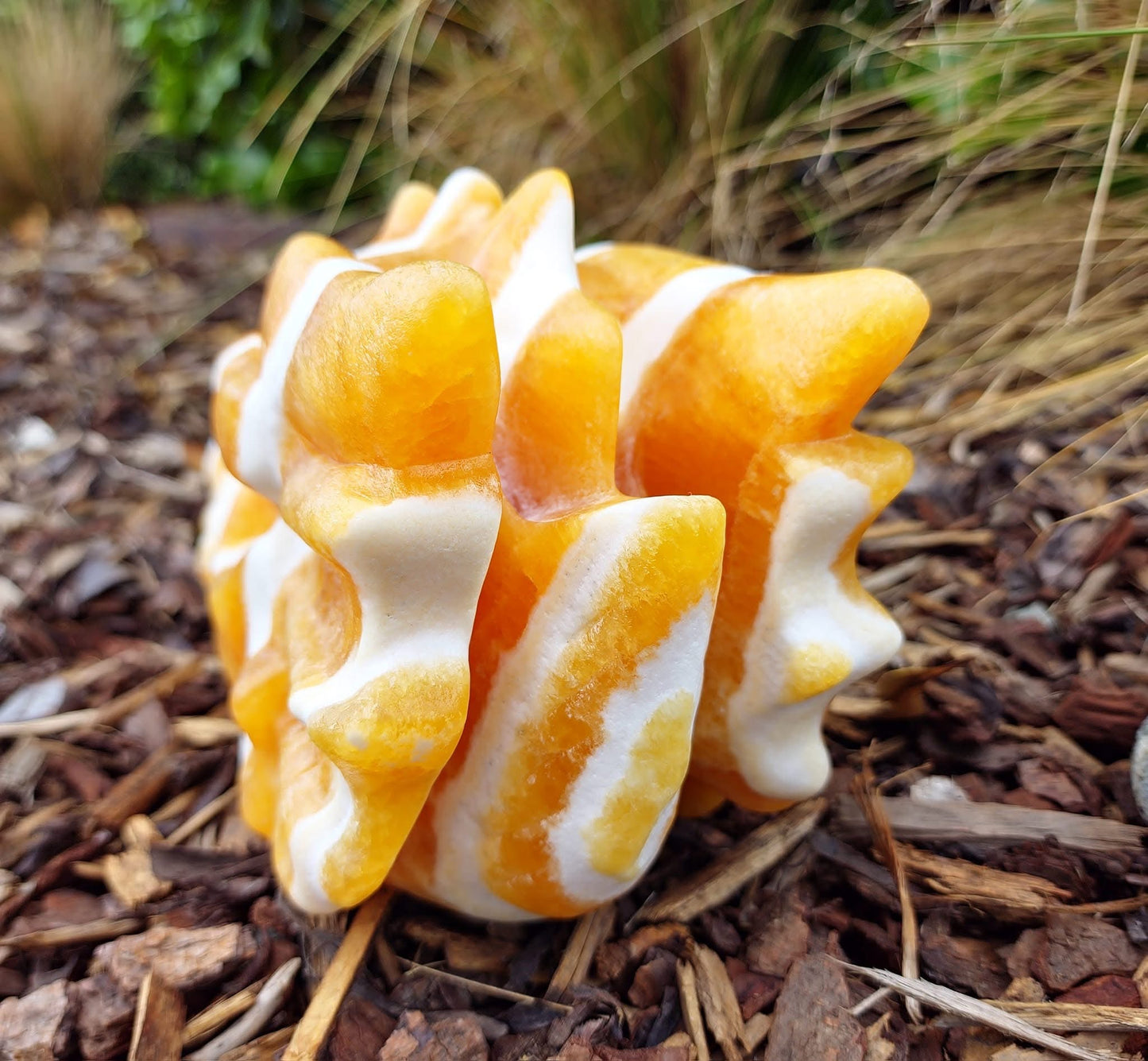 Orange Calcite Dragon Head (5.1kgs)