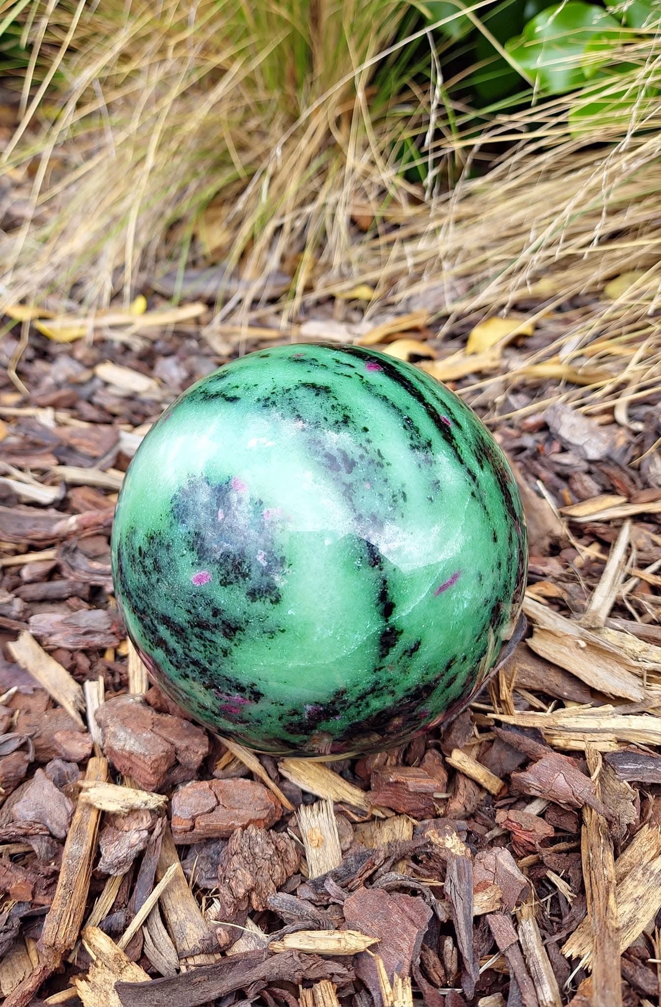 Ruby Zoisite Sphere (3464g)