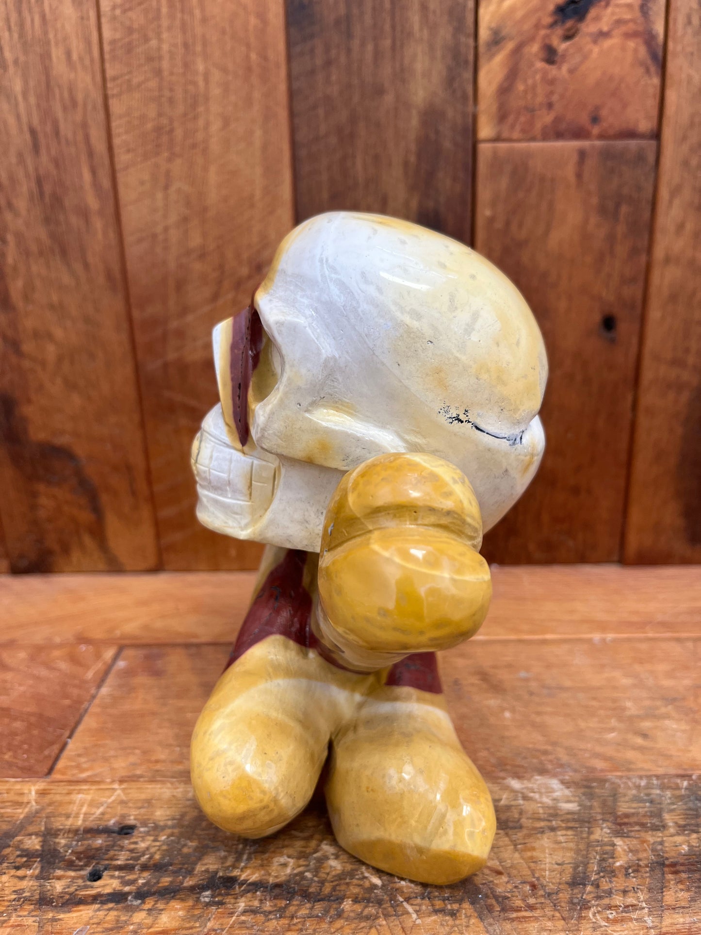 Mookaite Skull and Crossbones (1201g)