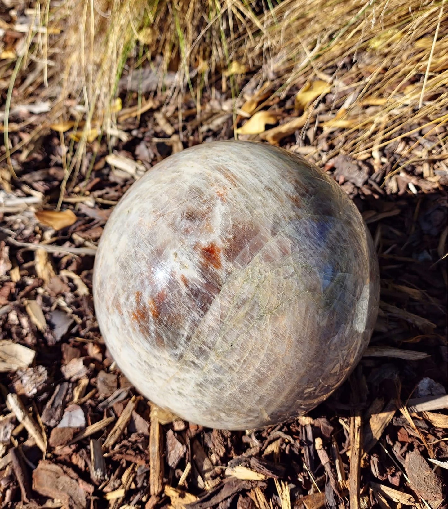 Moonstone Sphere (8.8kgs)