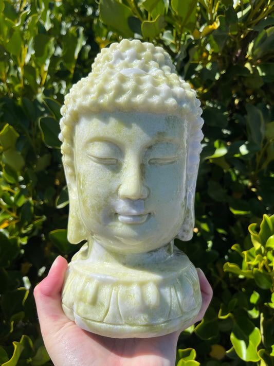 Jade Buddha Head (4069g)