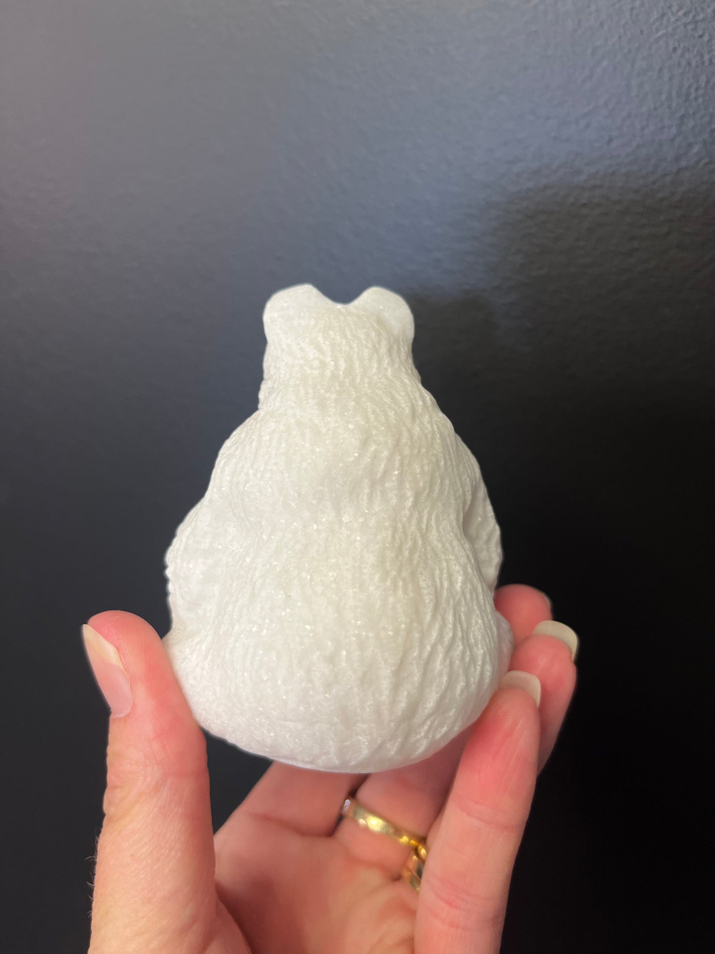 White Jade Polar Bear (340g)