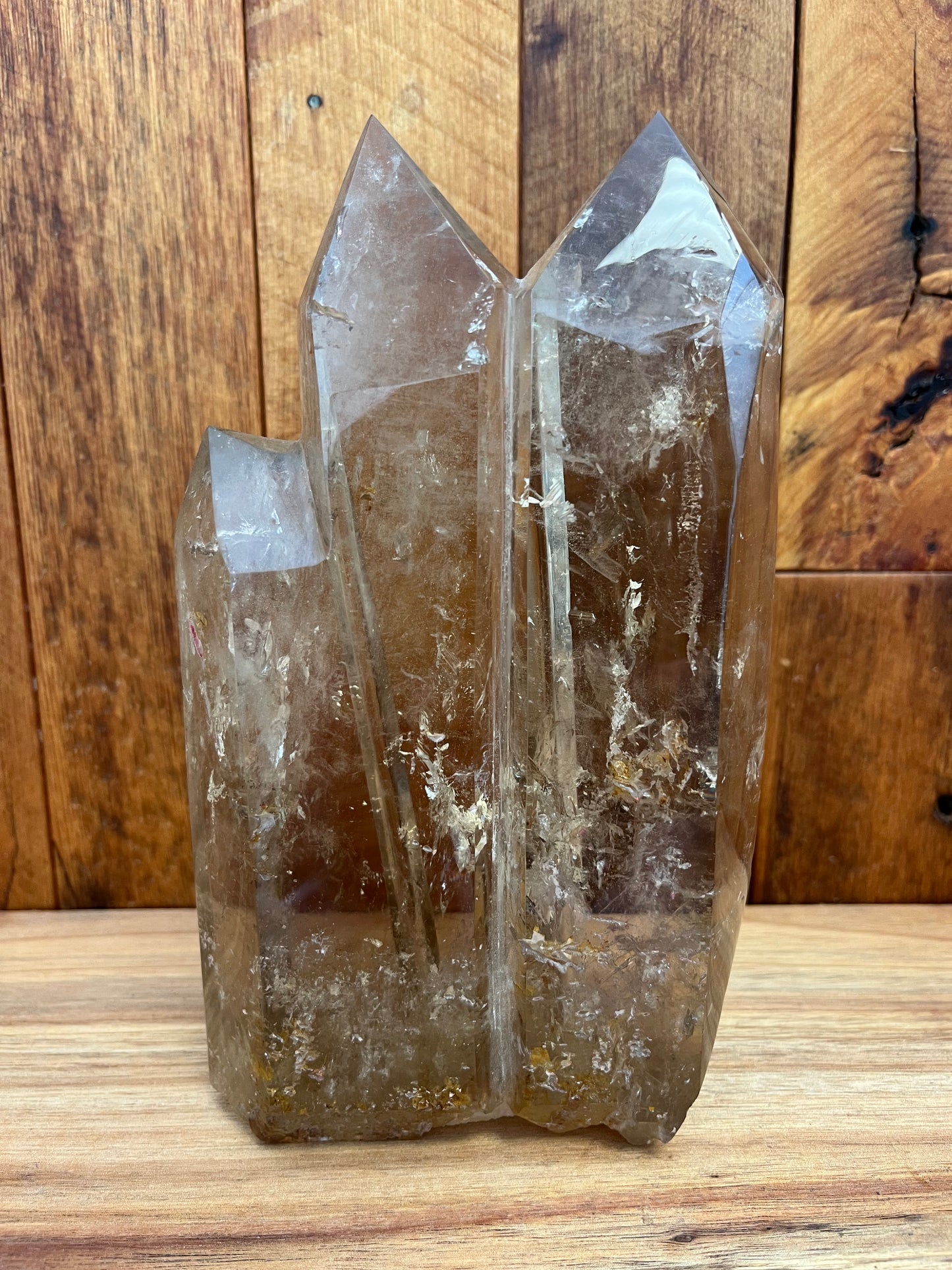 Smokey Quartz Triple Tower (1624g)