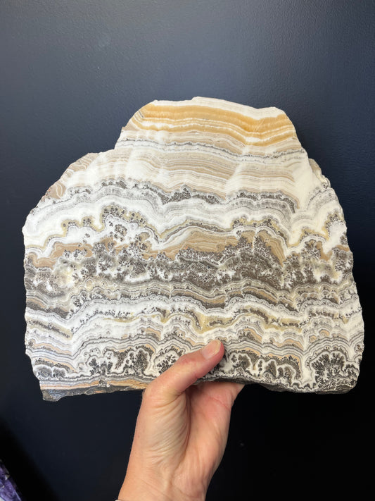 Orange Calcite Slab (2861g)
