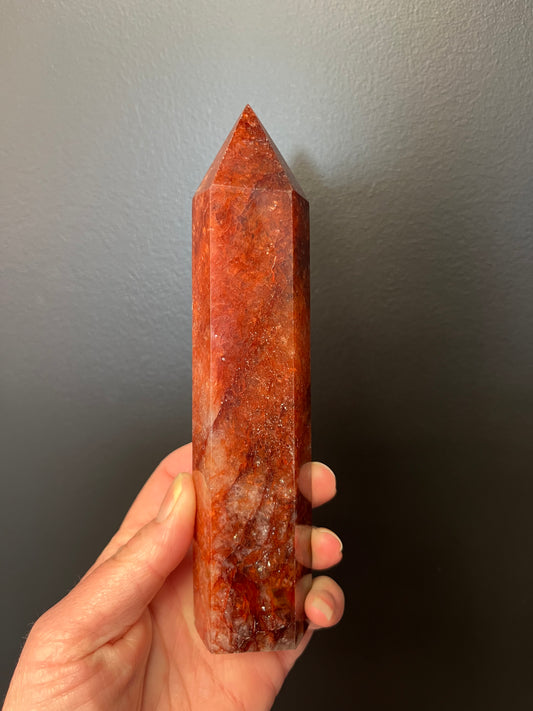 Fire Quartz Tower (379g)
