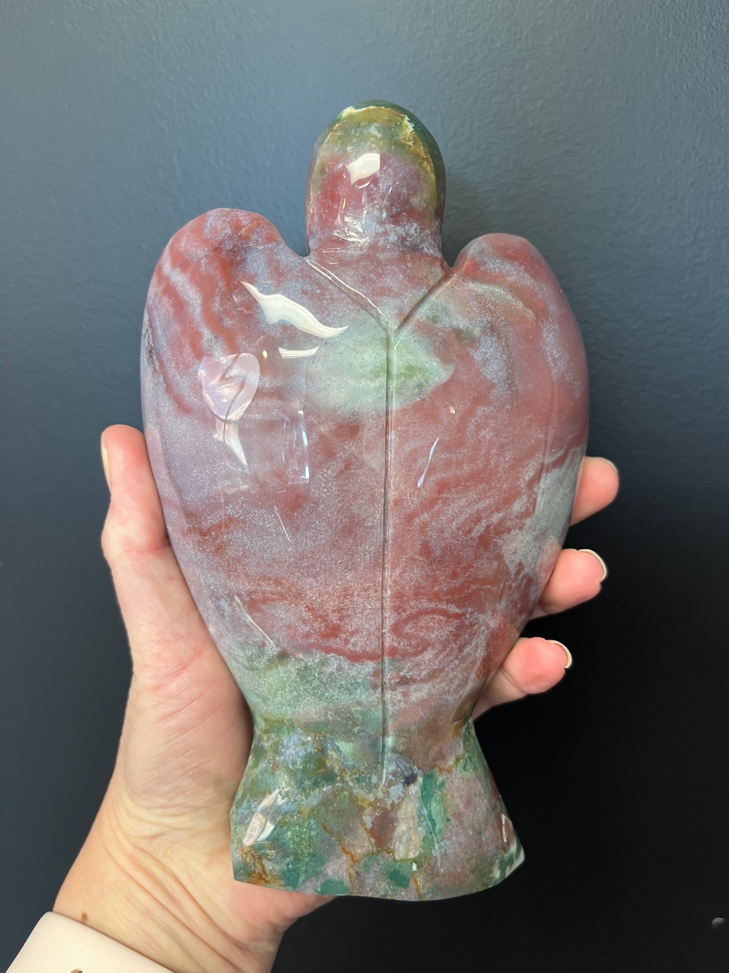 Ocean Jasper Angel (987g)