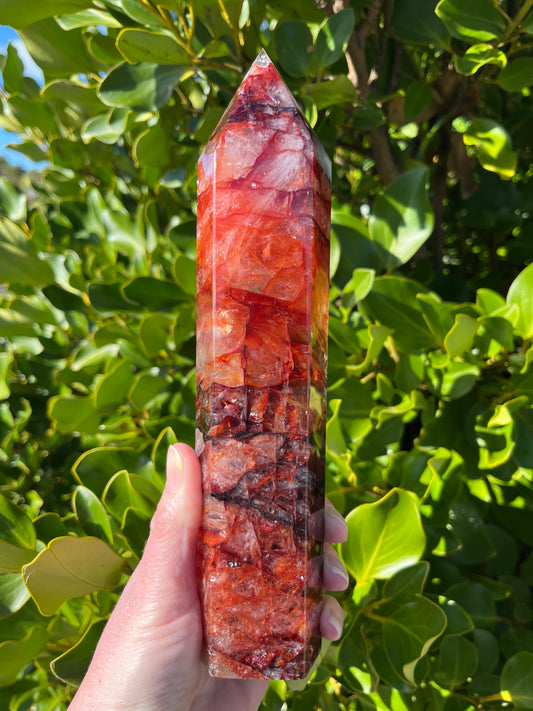 Fire Quartz Tower (939g)