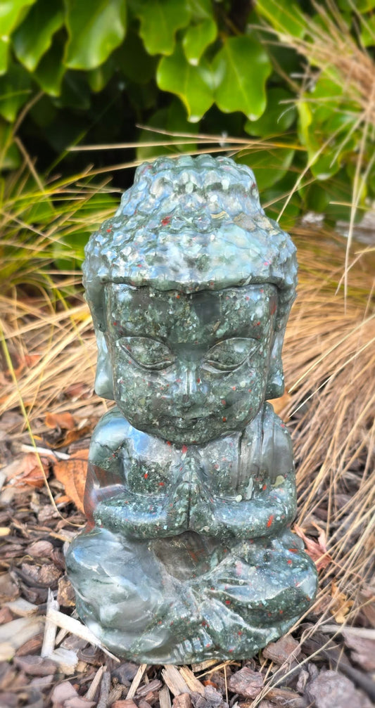 African Bloodstone Buddha (5.5kgs)