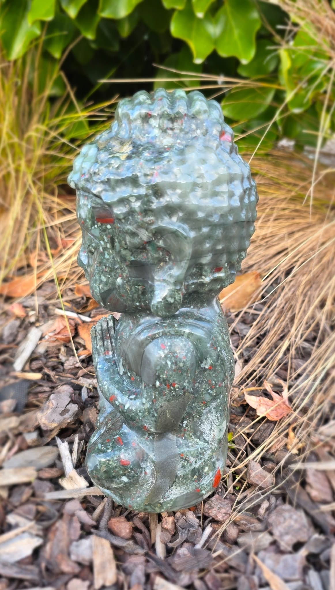 African Bloodstone Buddha (5.5kgs)
