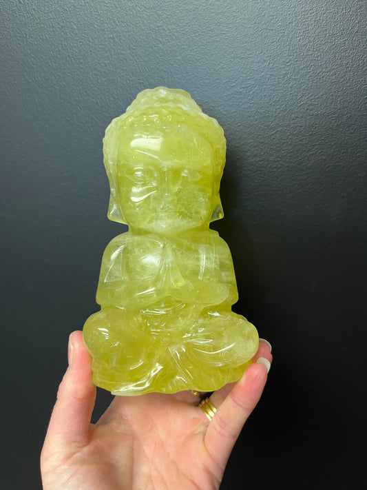 Citrine Buddha (1019g)