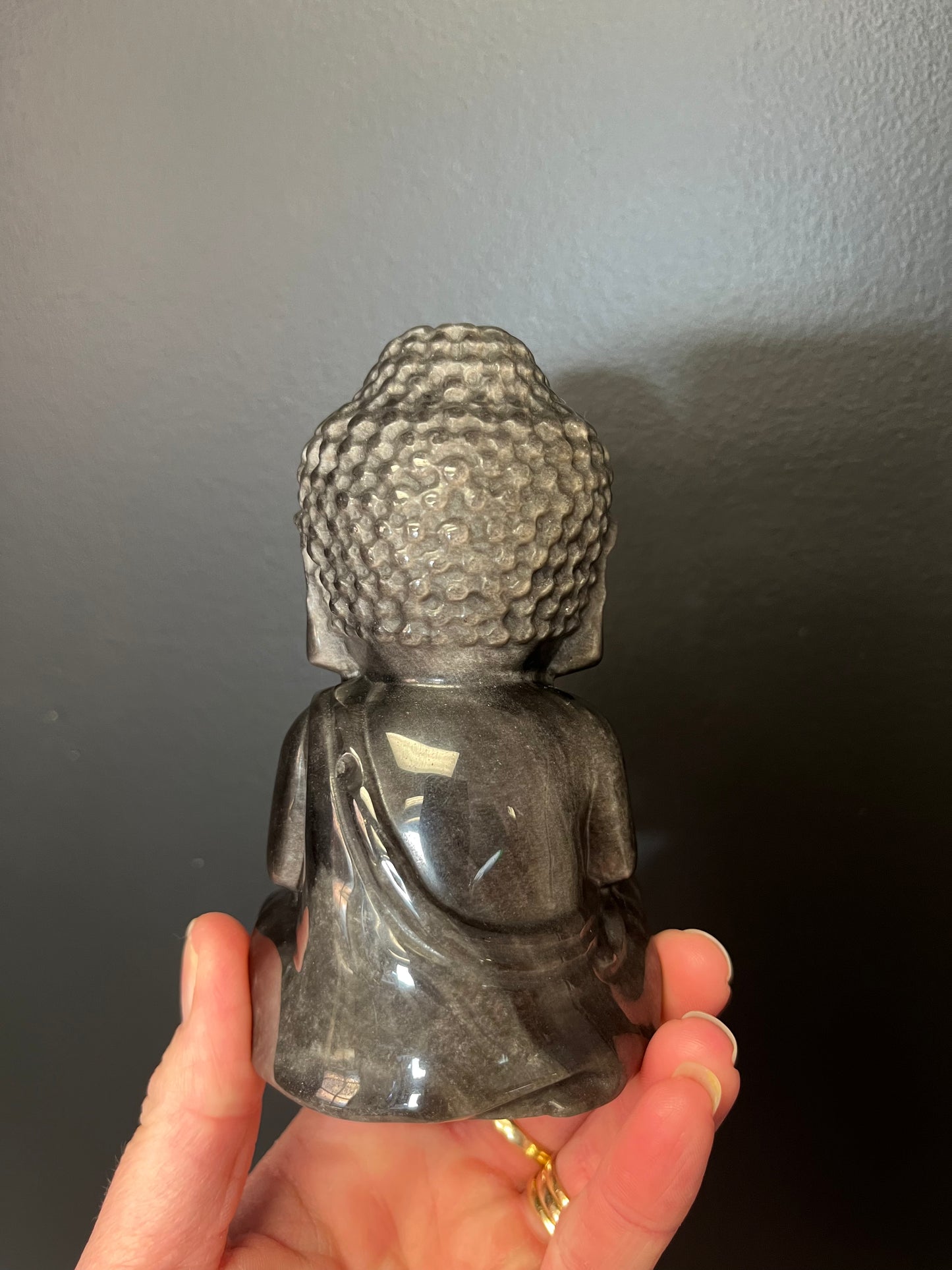 Obsidian Sheen Buddha (485g)